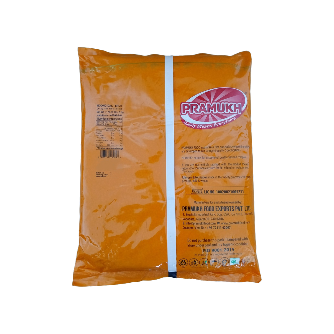 MOONG DAL 5KG PRAMUKH
