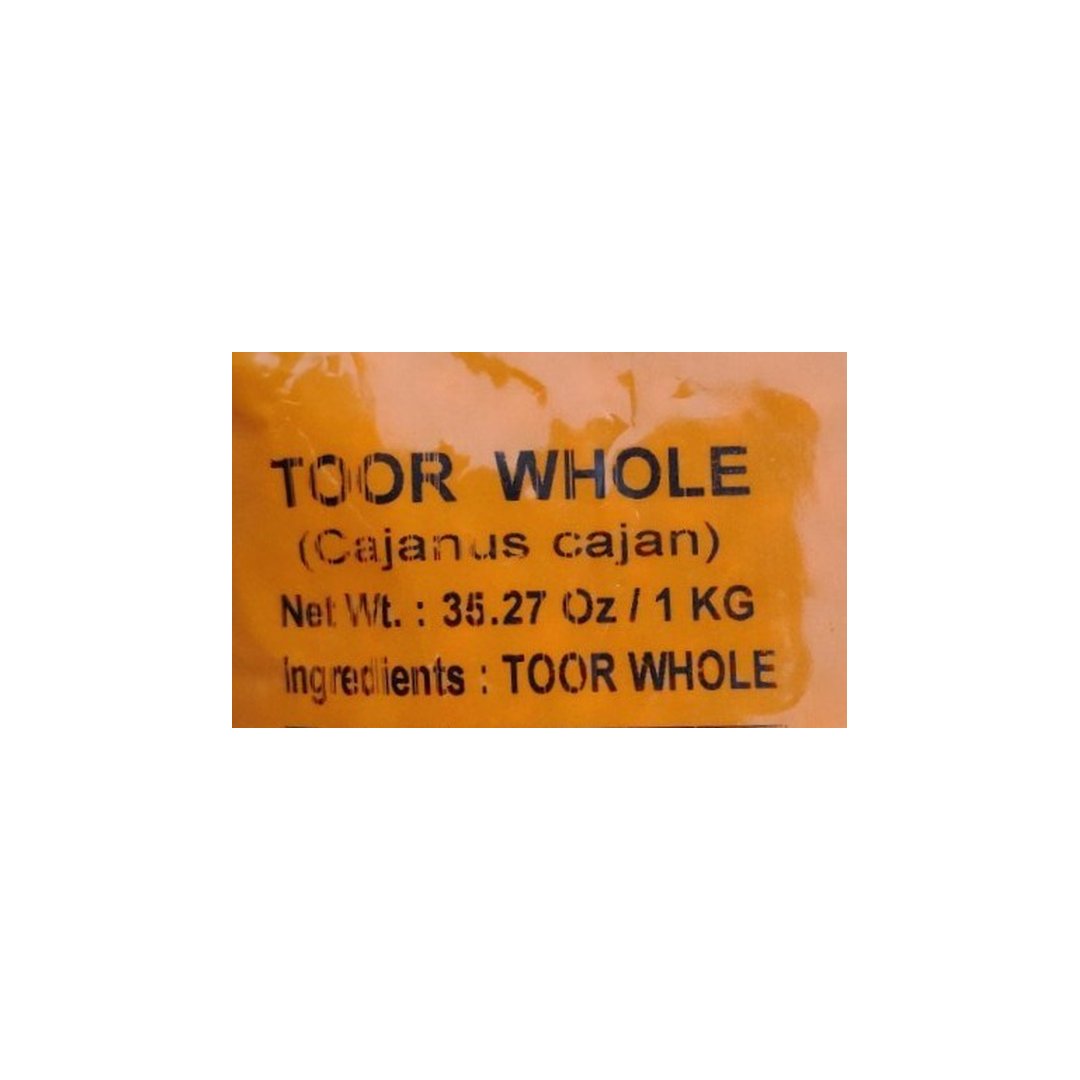 TOOR DAL WHOLE 1KG PRAMUKH