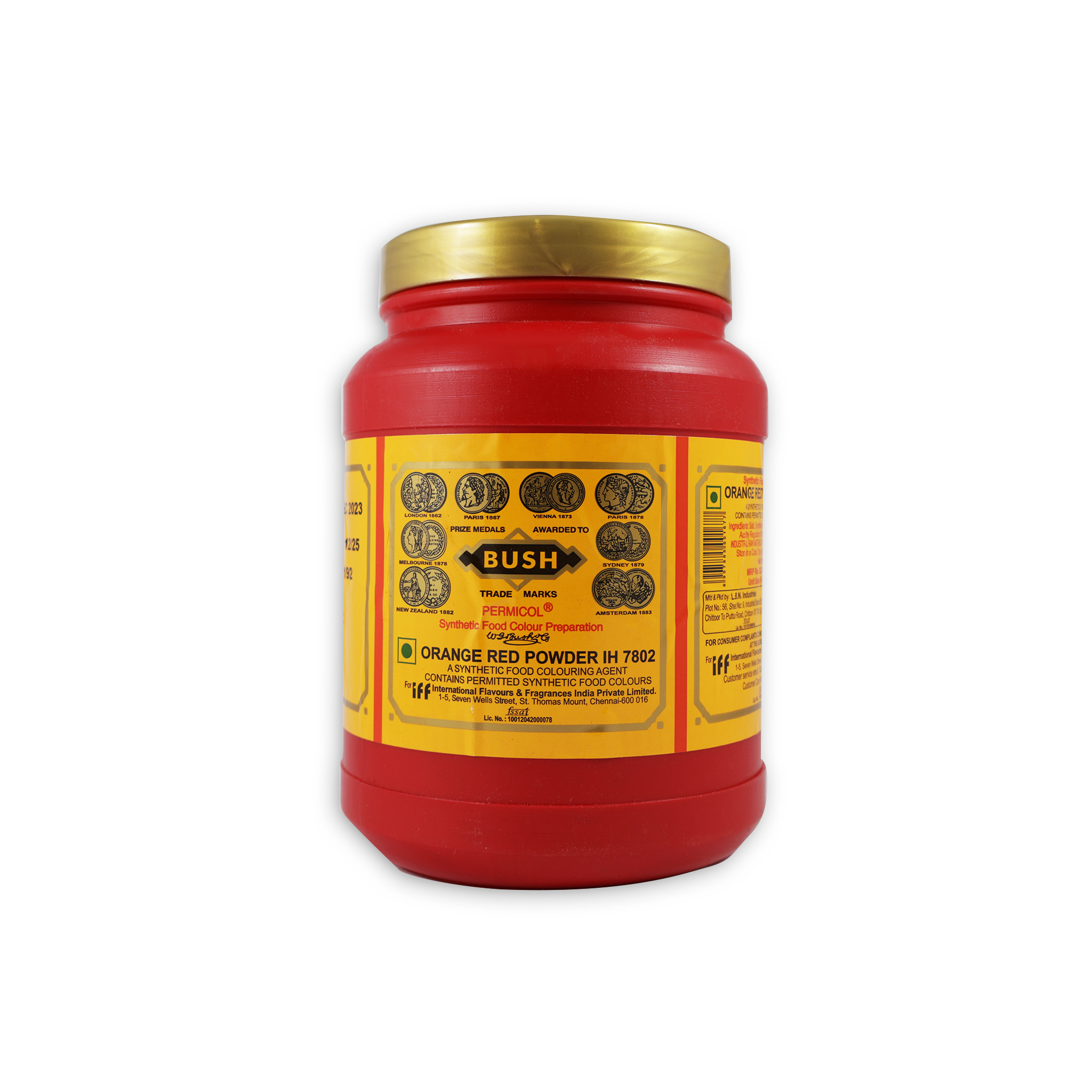 COLOUR ORANGE RED 1KG BUSH