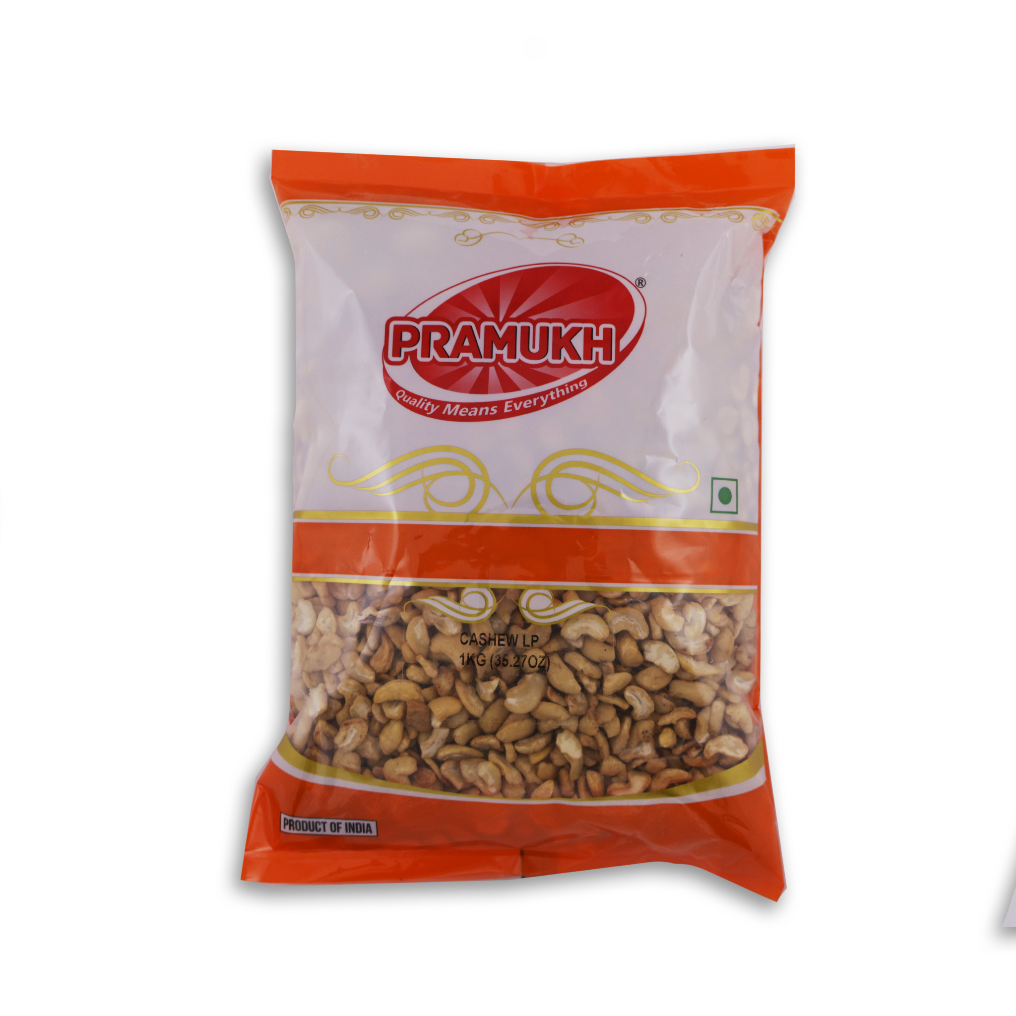 CASHEW PIECES ( L P) 1KG PRAMUKH