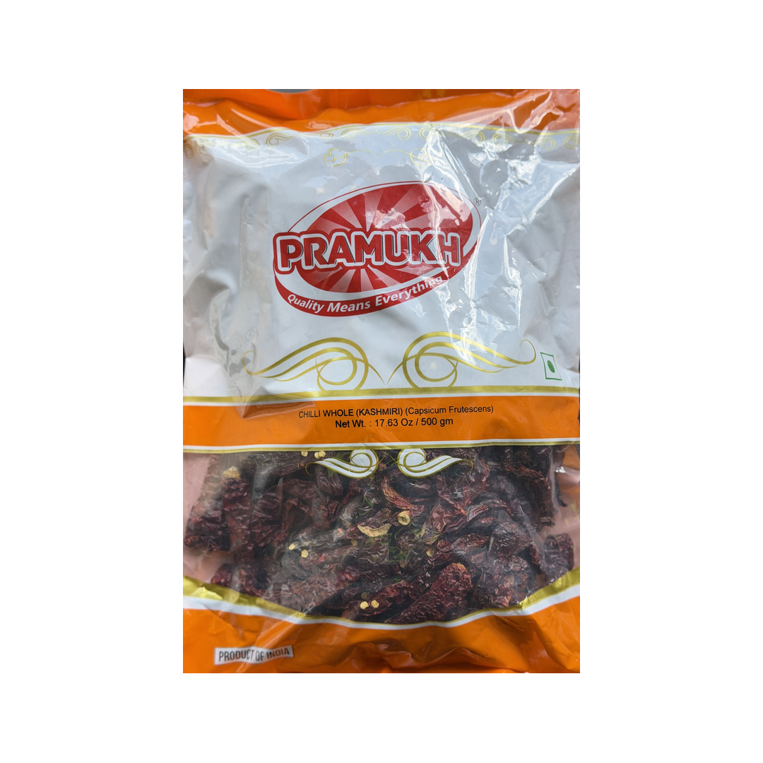 CHILLI WHOLE KASHMIRI 500G