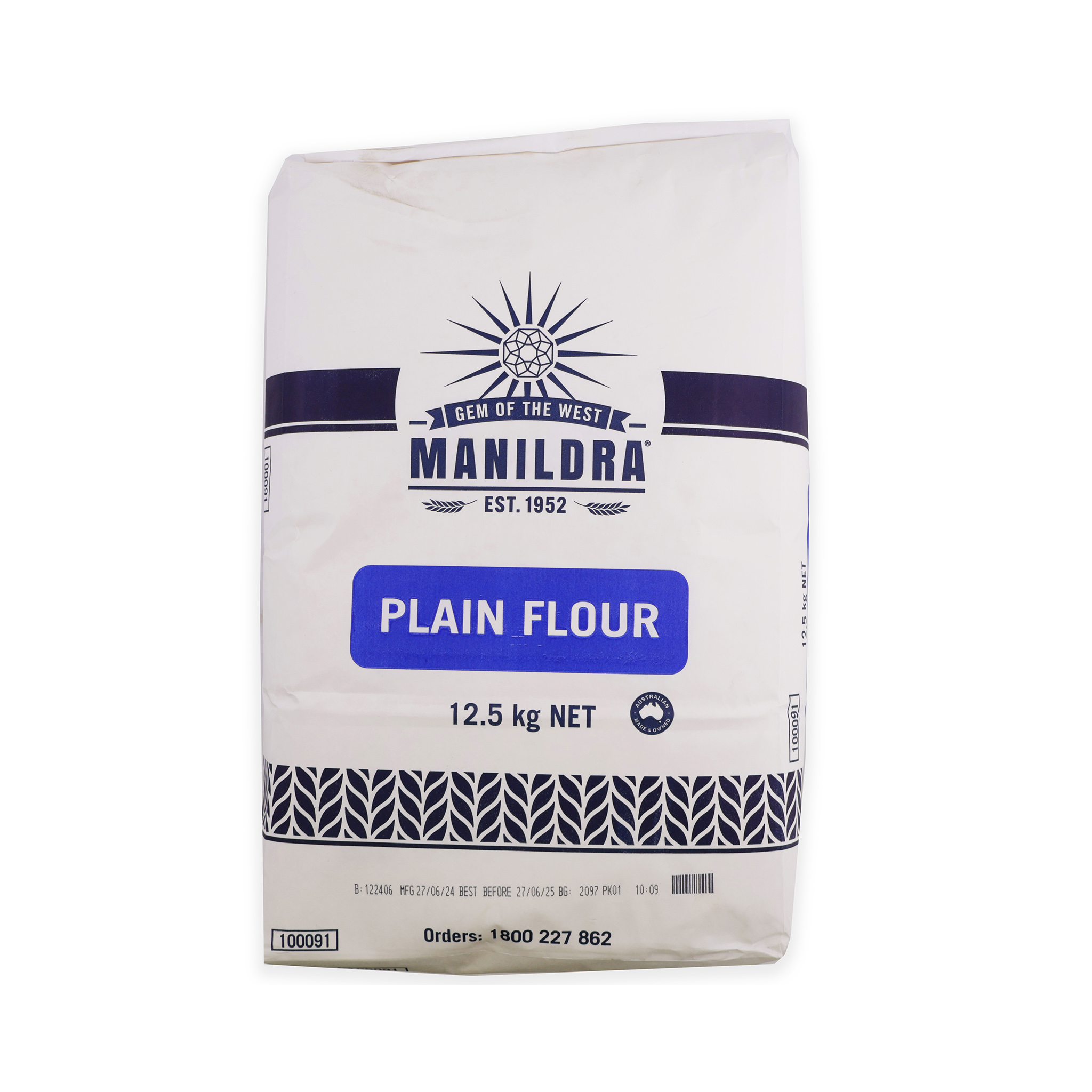 PLAIN FLOUR 12.50KG MANILDRA