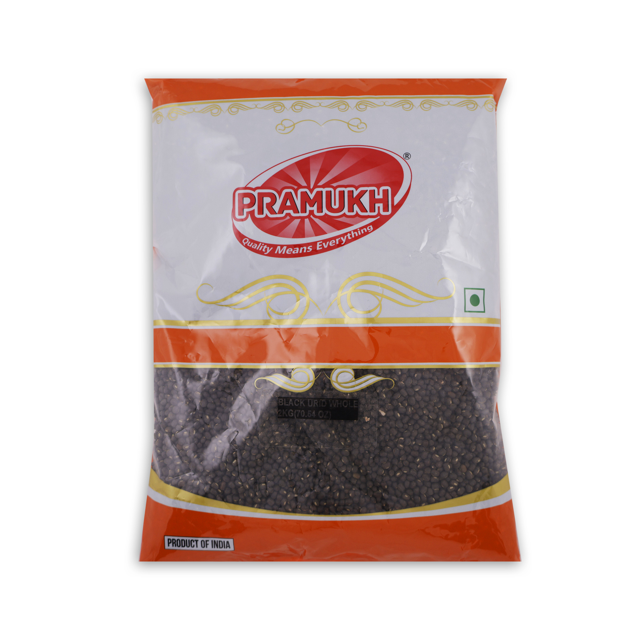 BLACK URID WHOLE 1KG PRAMUKH