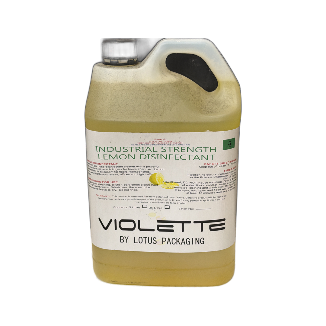 DISINFECTANT LEMON 5LTR