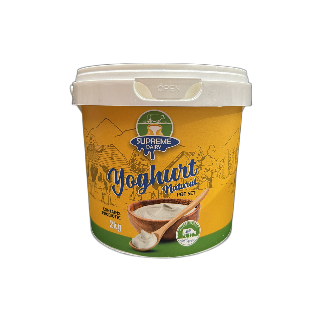 YOGHURT 2KG SUPREME DAIRY