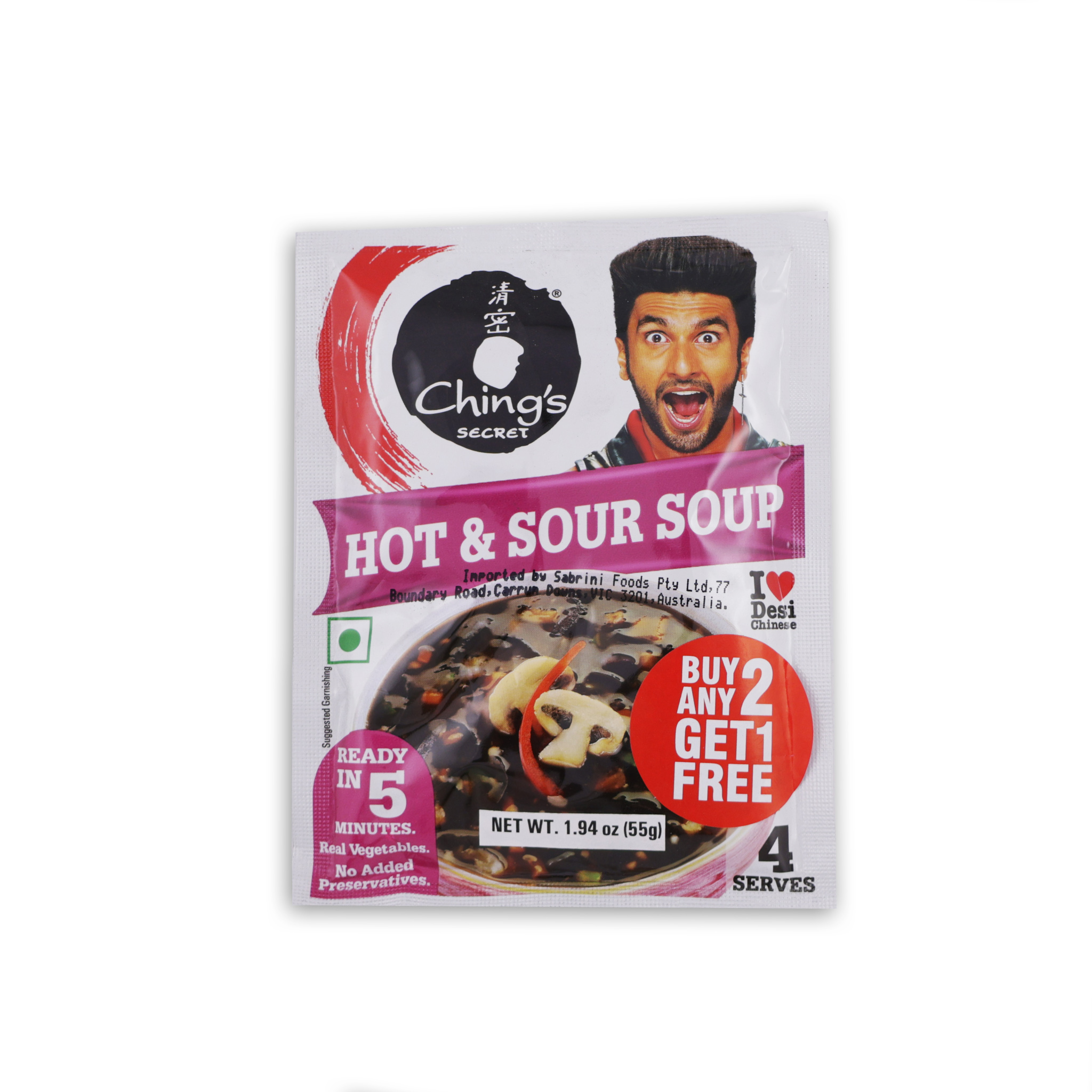 HOT & SOUR SOUP 55G