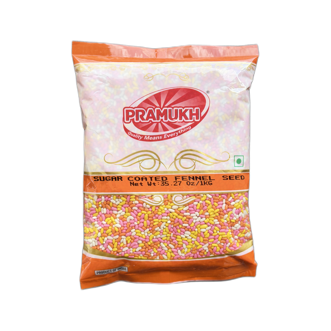 FENNEL SUGAR COATED(CLR) 1KG