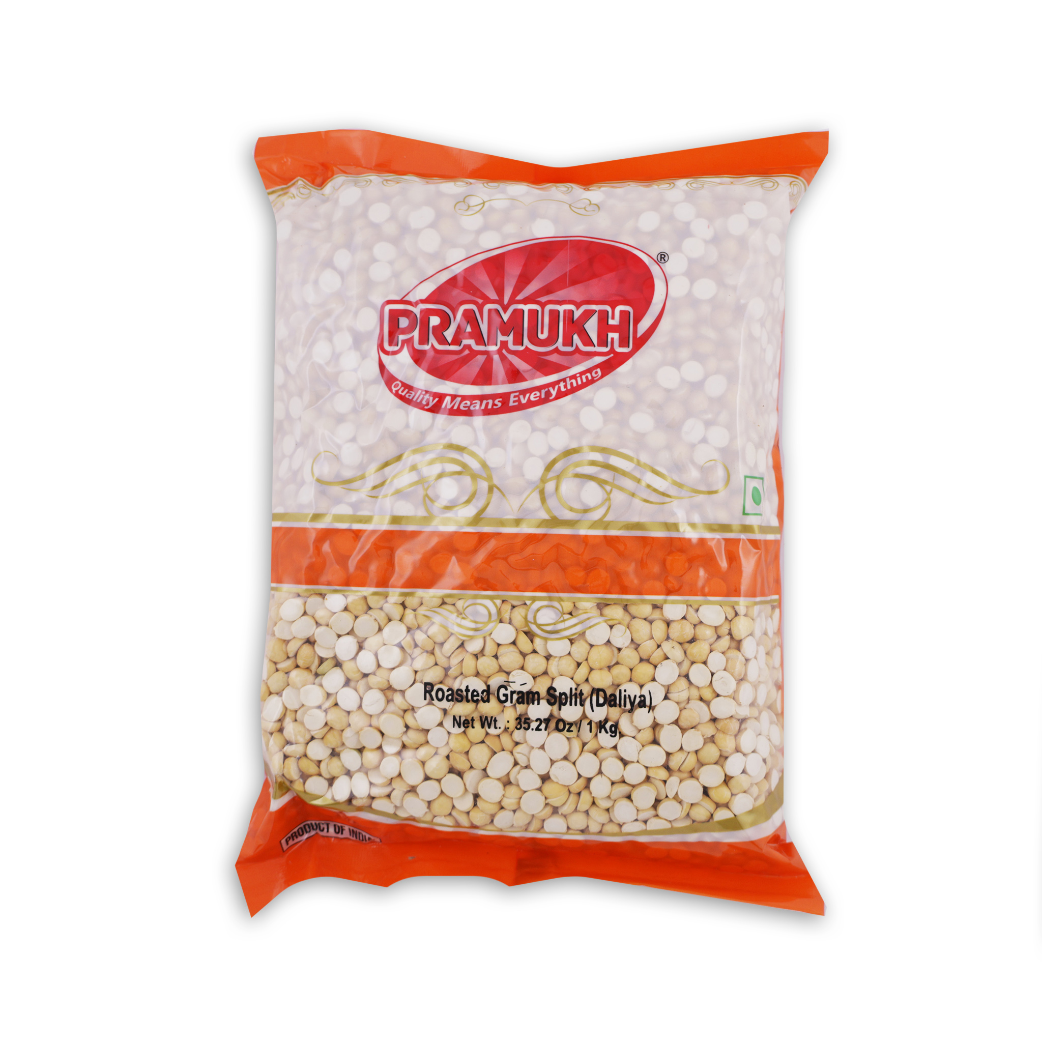 ROASTED GRAM SPLIT 1KG PRAMUKH