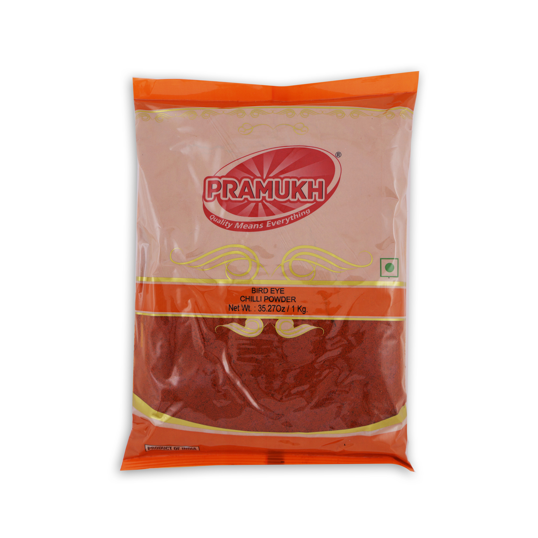 CHILLI POWDER HOT(BIRDEYE)1KG PRAMUKH