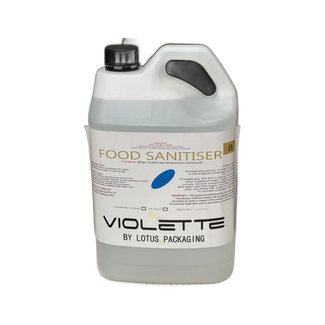 SANITISER FOOD GRADE 5LTR