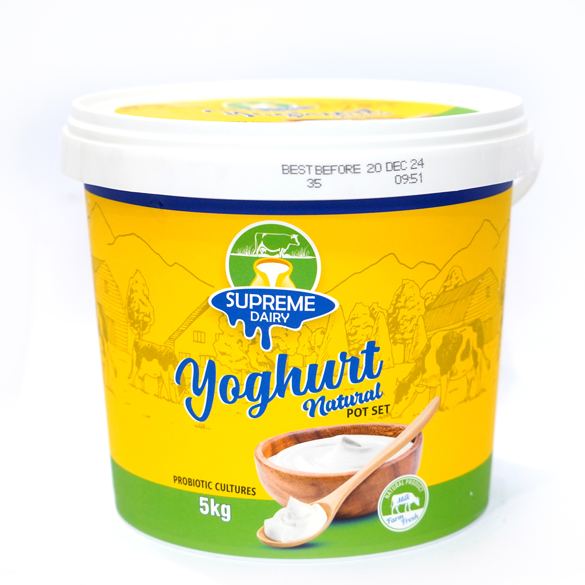 YOGHURT 5KG VILLAGE DAIRY