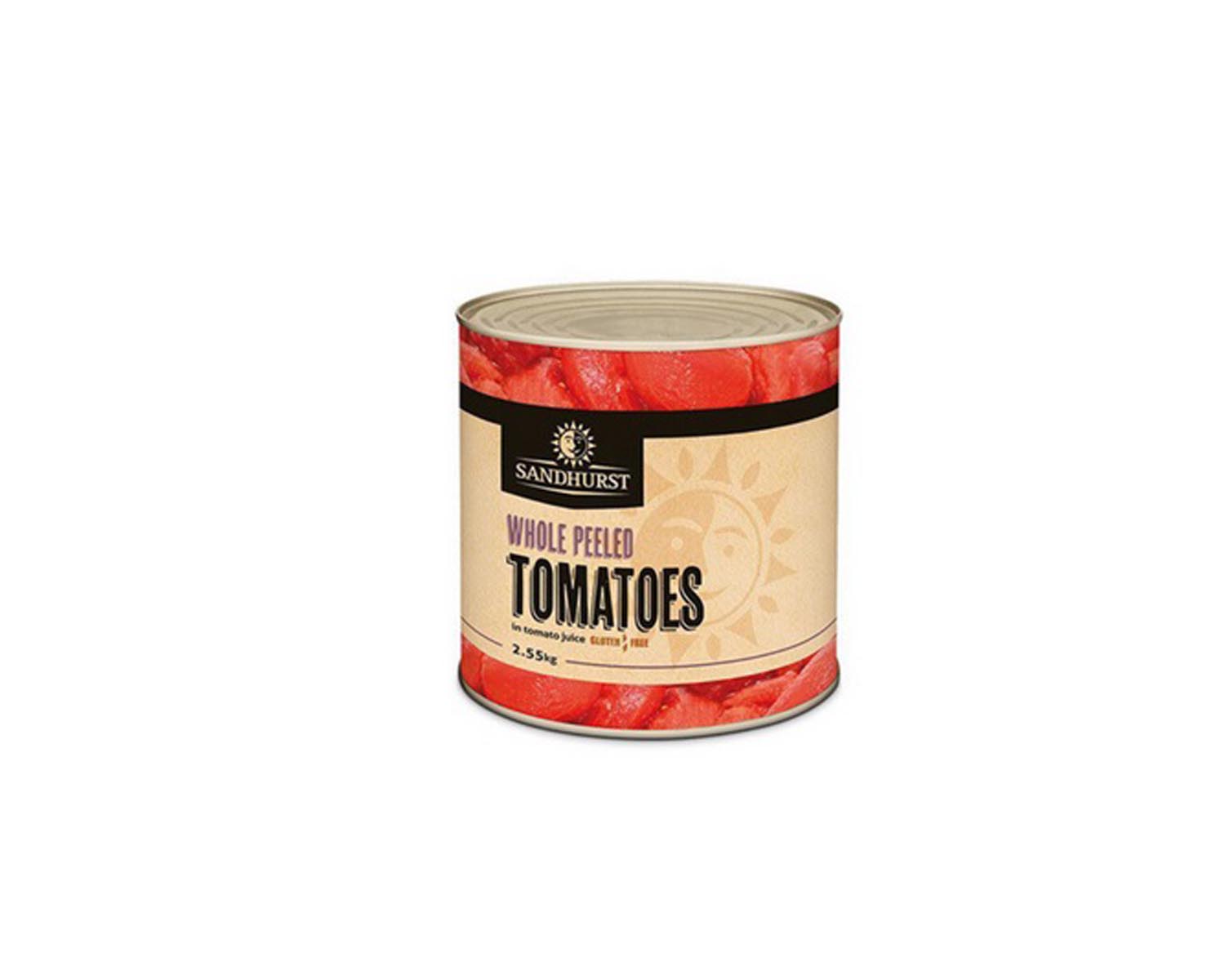 TOMATO PEELED WHOLE 6XA10 ROSA