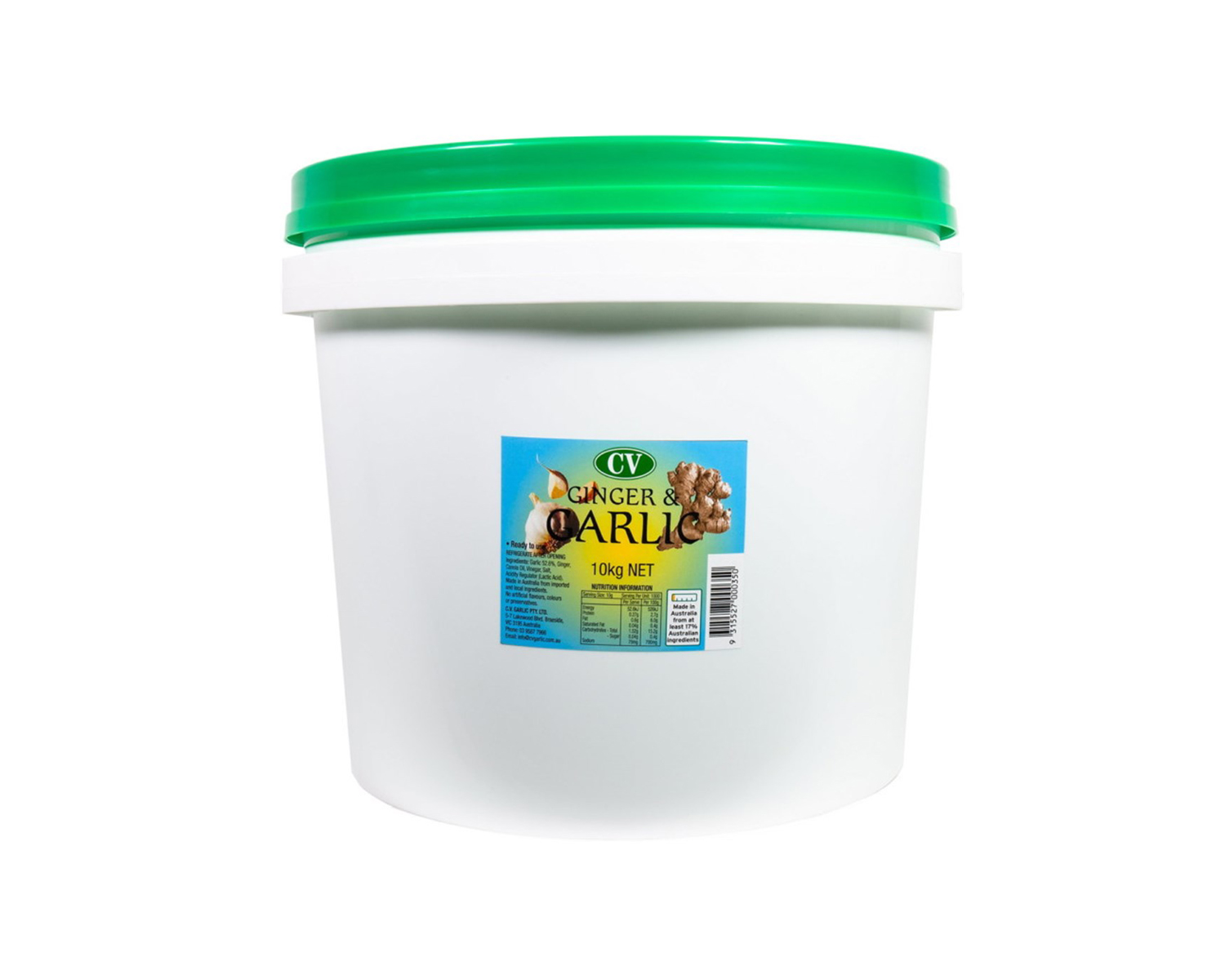 GINGER & GARLIC PASTE 10KG 