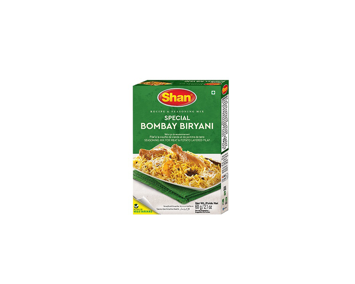 BIRYANI BOMBAY 60G SHAN