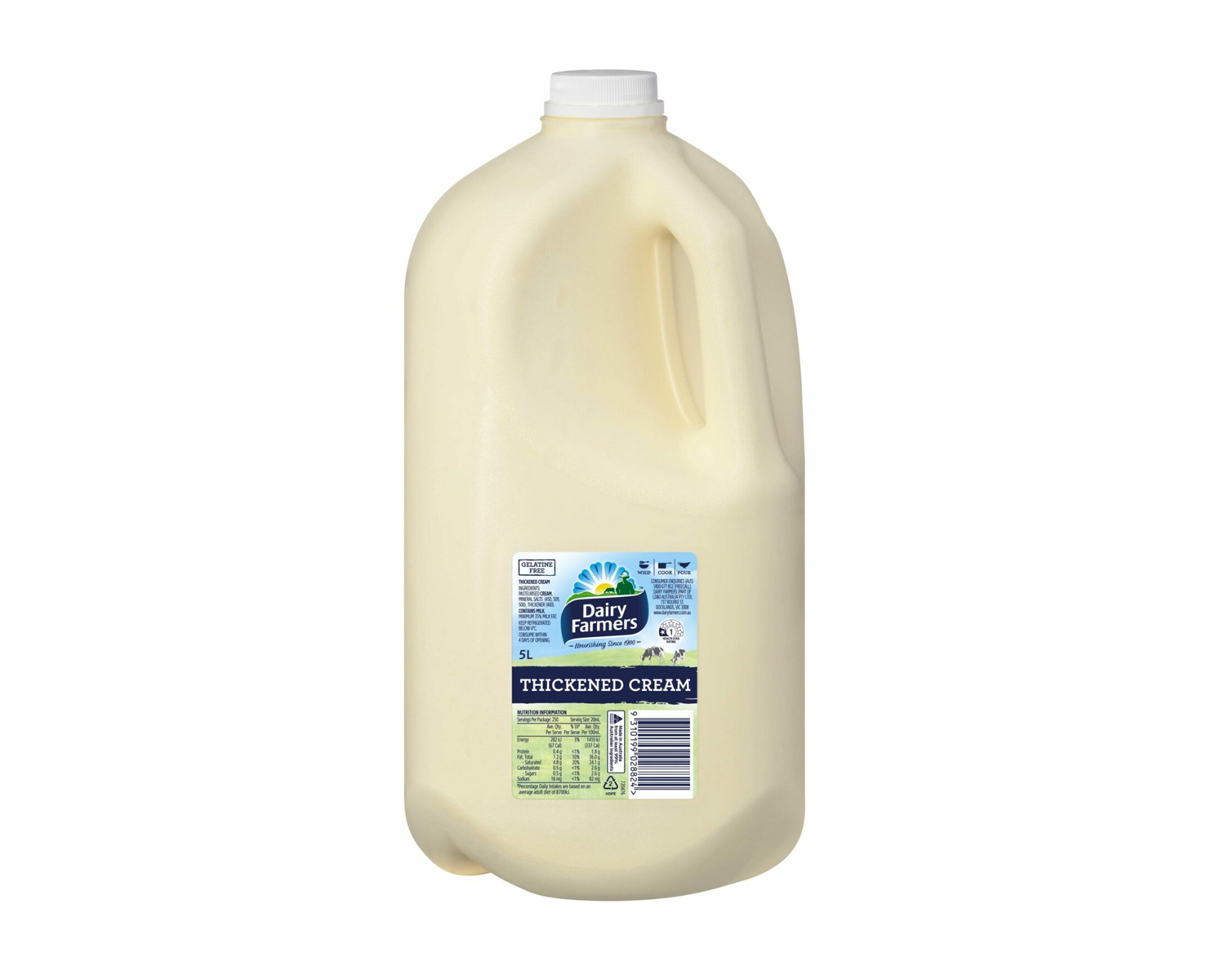 CREAM THICKENED 5 LTR DF