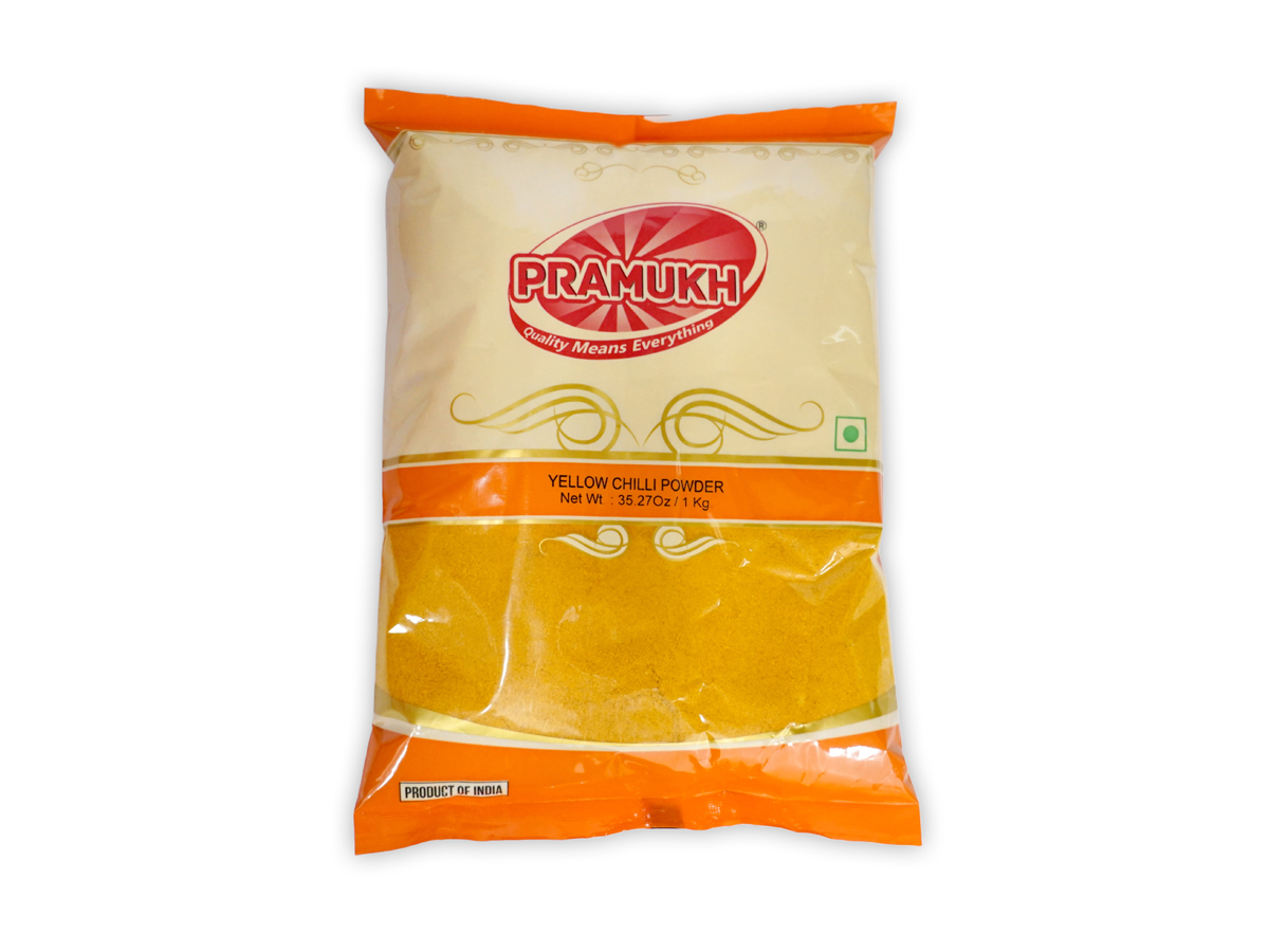 YELLOW CHILLI POWDER 1KG PRAMUKH