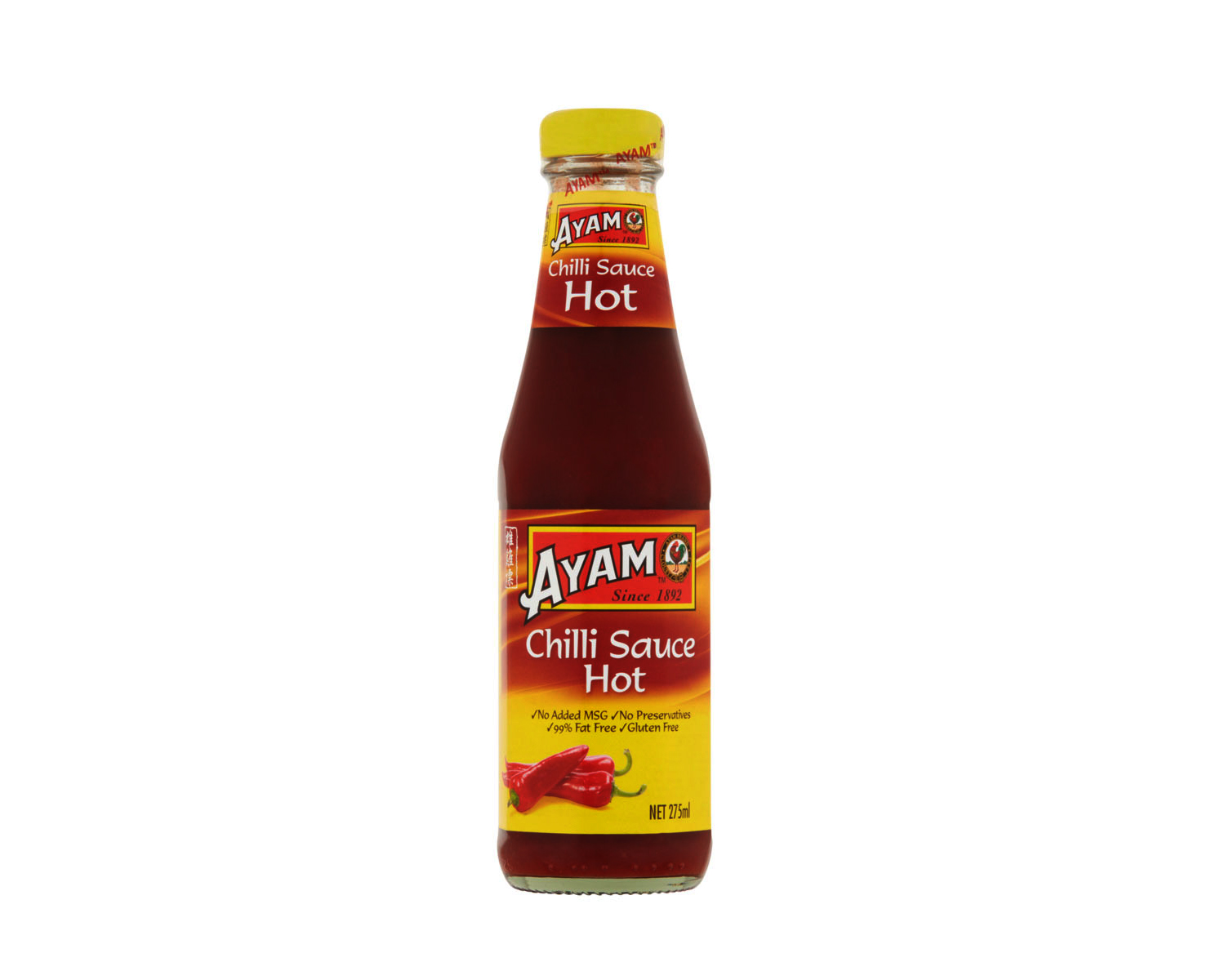CHILLI SAUCE HOT 435ML AYAM