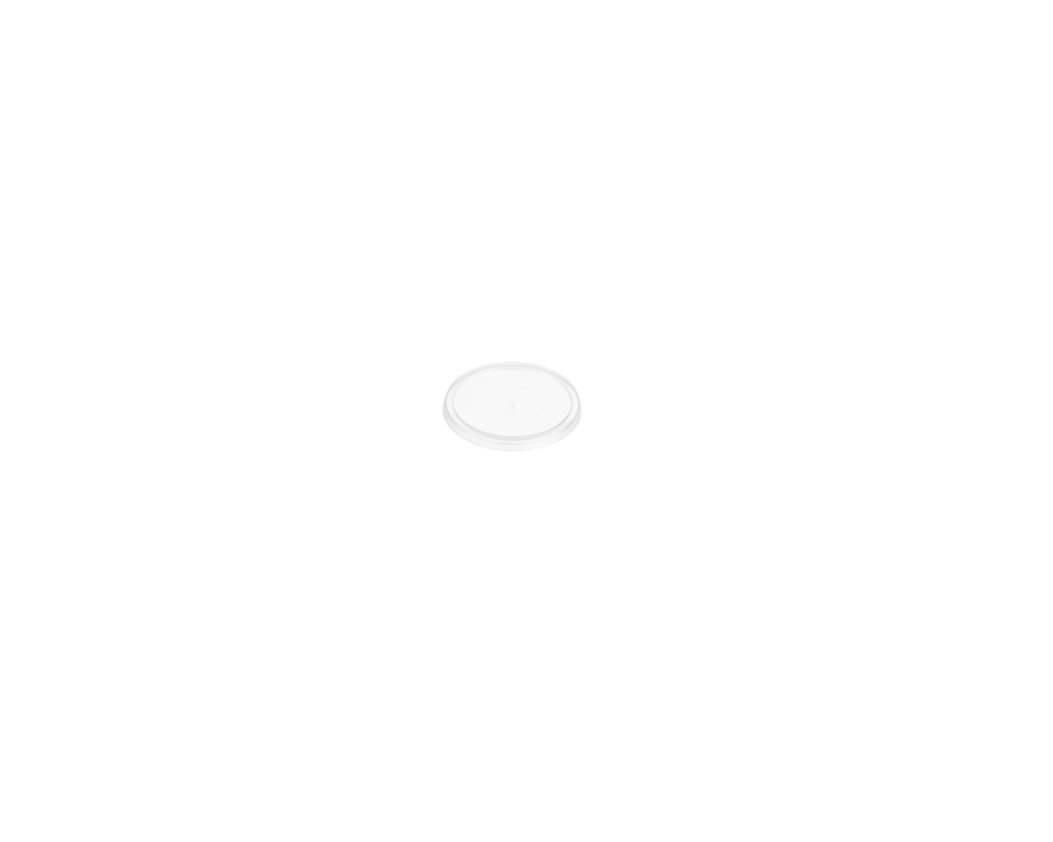 LID FOR SAUCE CONT.(80MM) X 1000 GENFAC