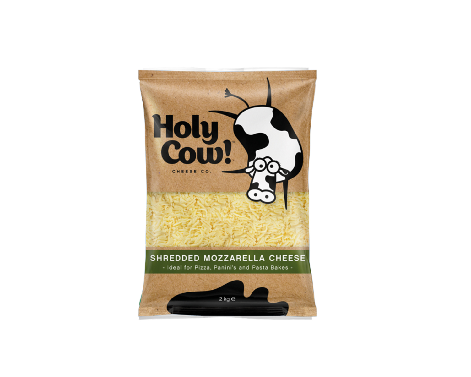 CHEESE MOZZARELLA 2KG HOLY COW