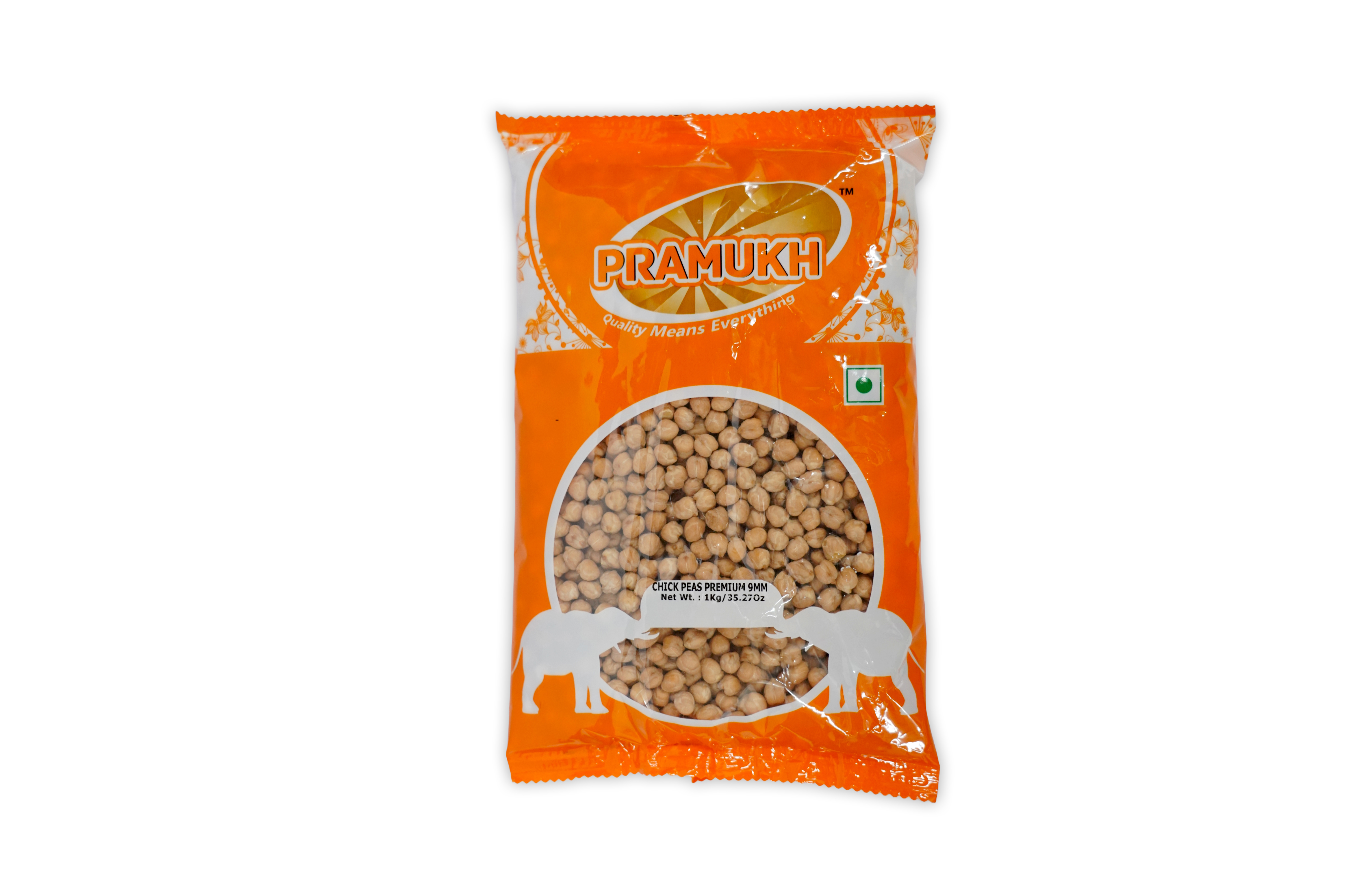 CHICK PEAS 9MM 1KG PRAMUKH