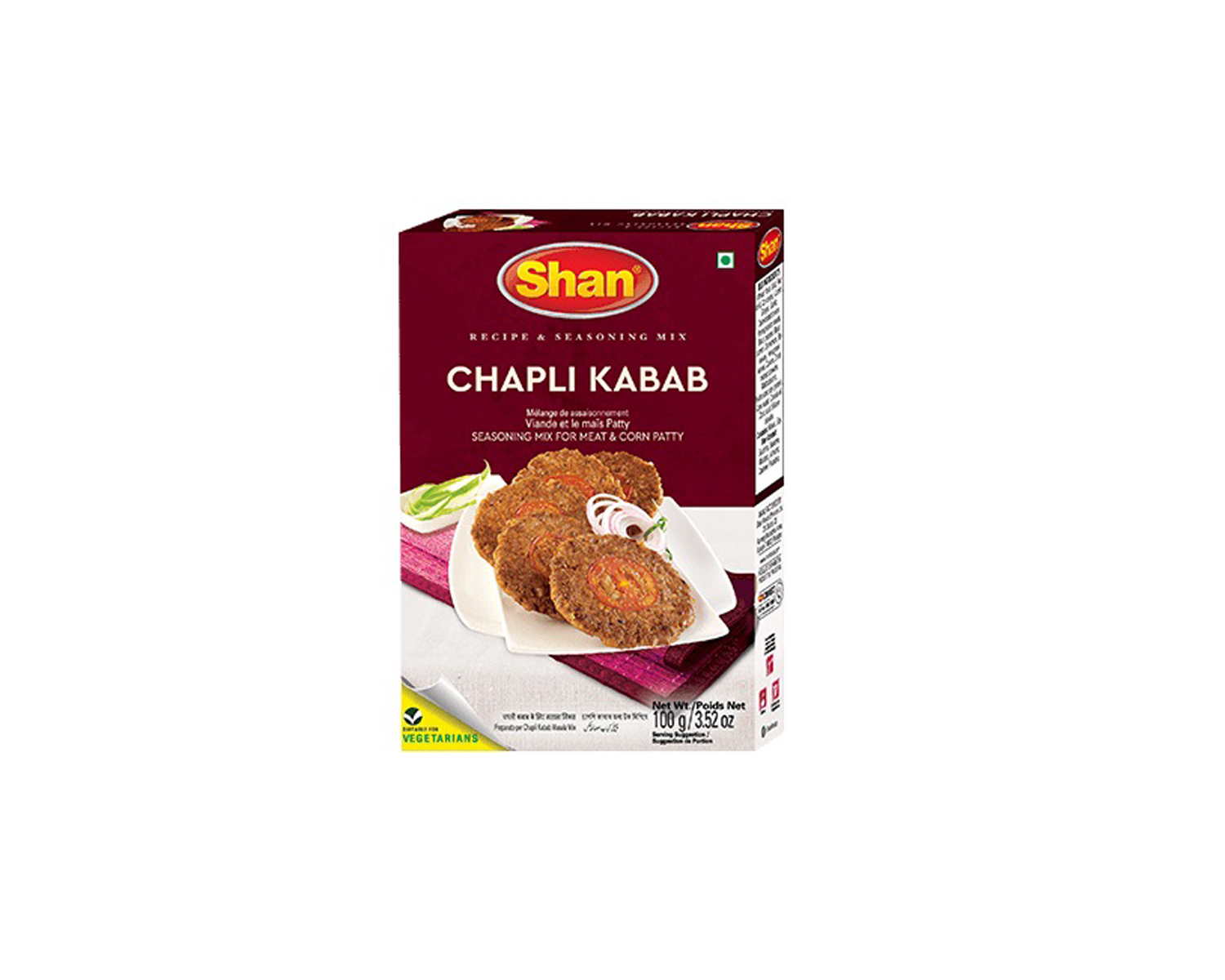 CHAPLI KEBAB 100G SHAN