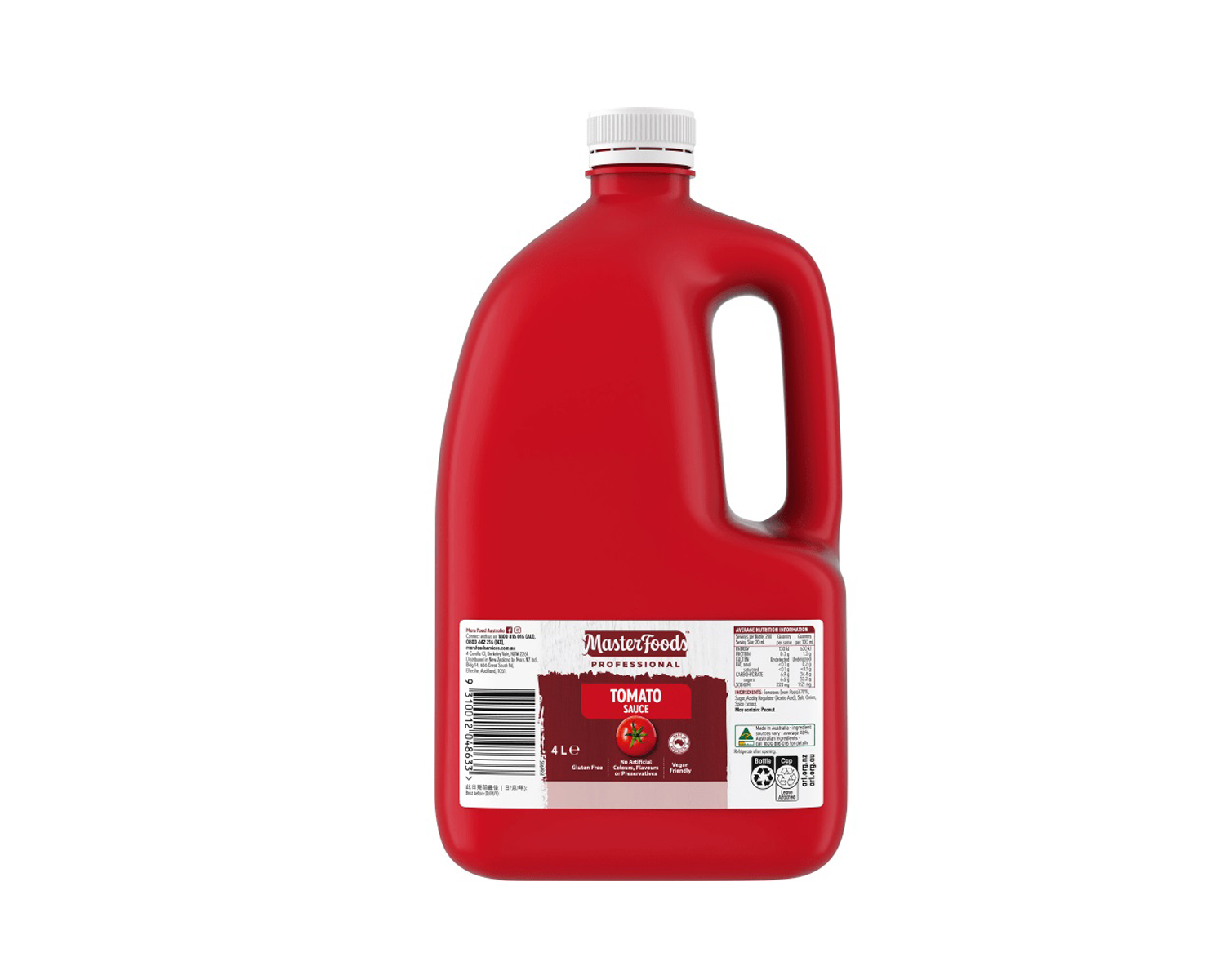 TOMATO SAUCE 4TR MASTERFOOD