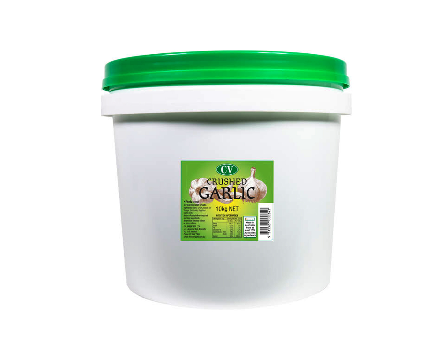 GARLIC CRUSHED 10KG
