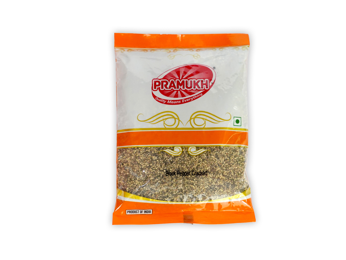 BLACK PEPPER CRACKED 200GM PRAMUKH