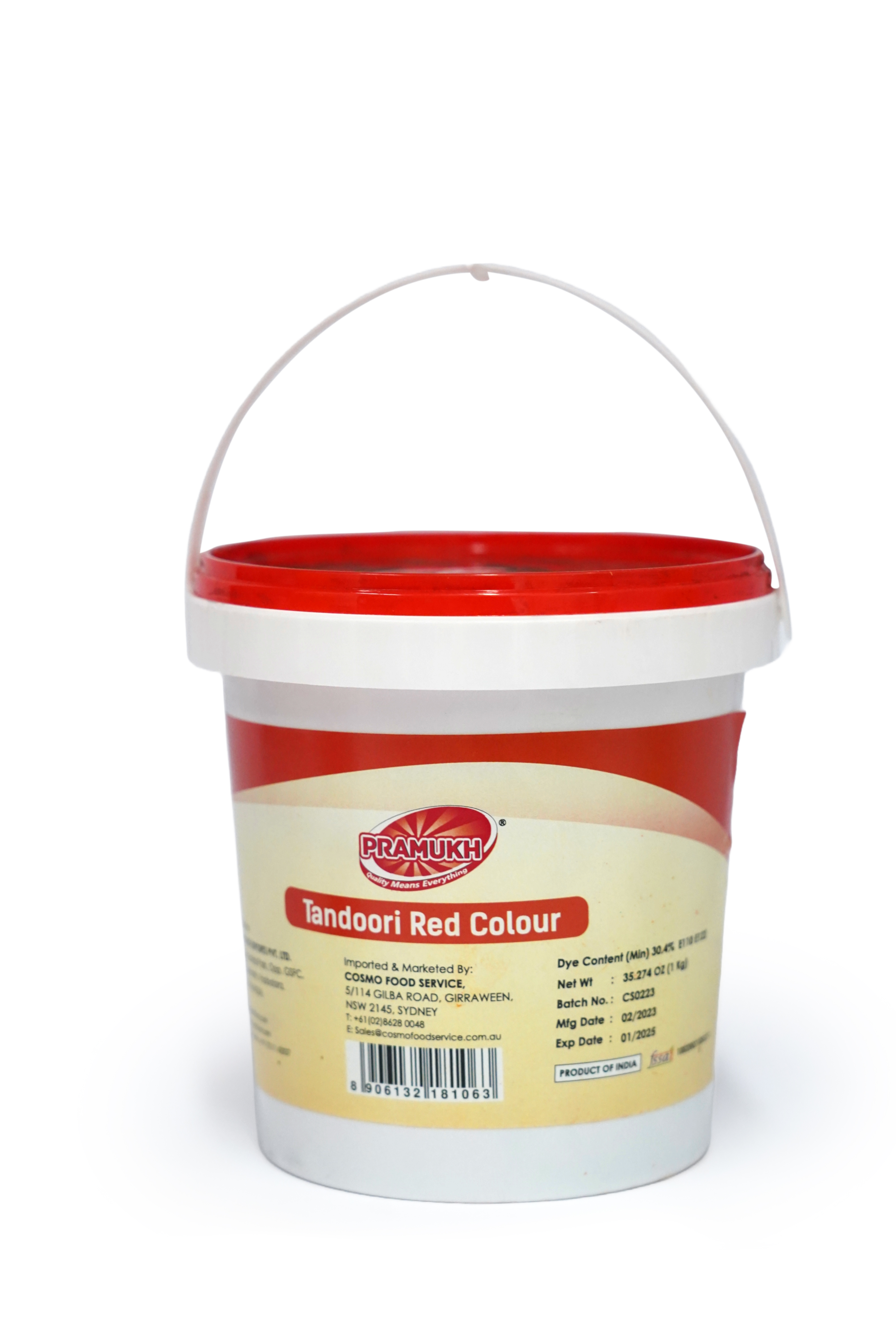 COLOUR RED TANDOORI 1KG PRAMUKH
