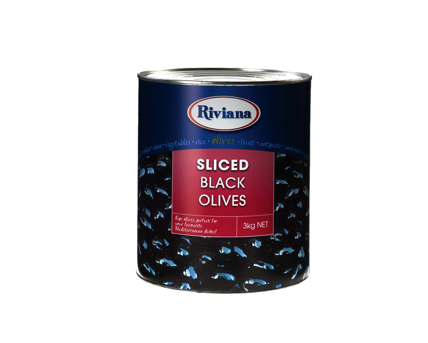 OLIVES SLICED BLACK A10