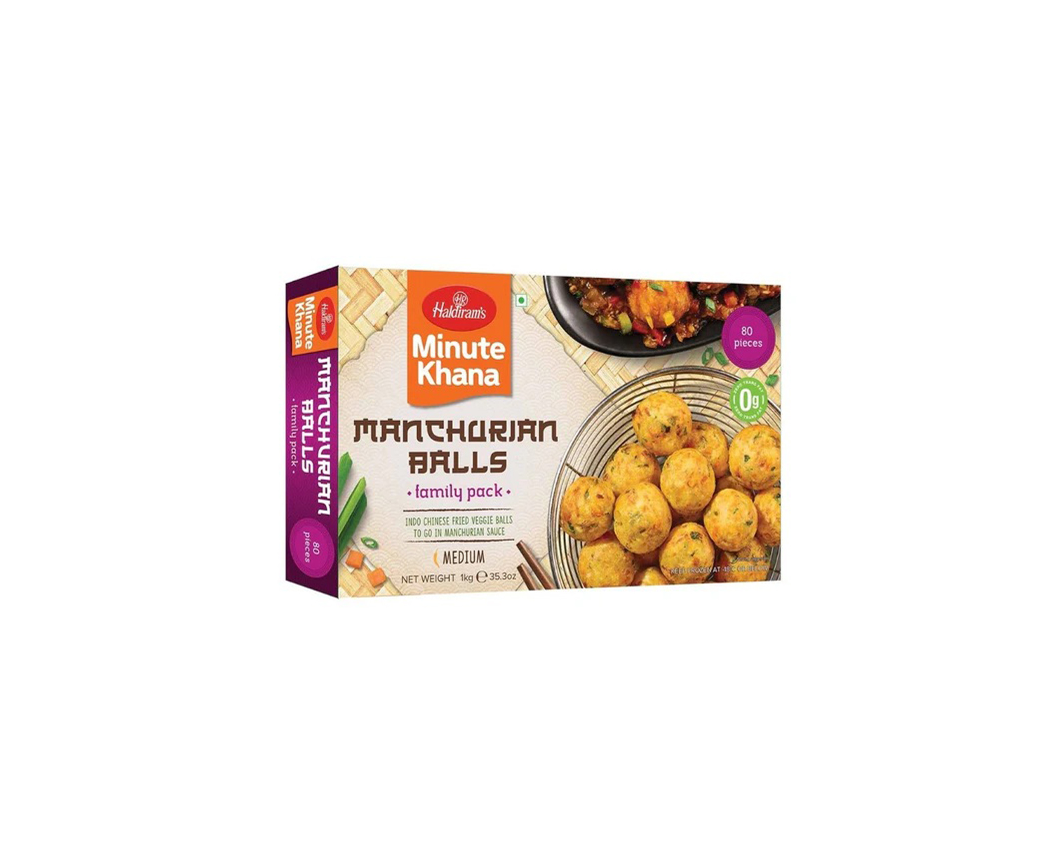 MANCHURIAN BALLS 1KG HALDIRAM 