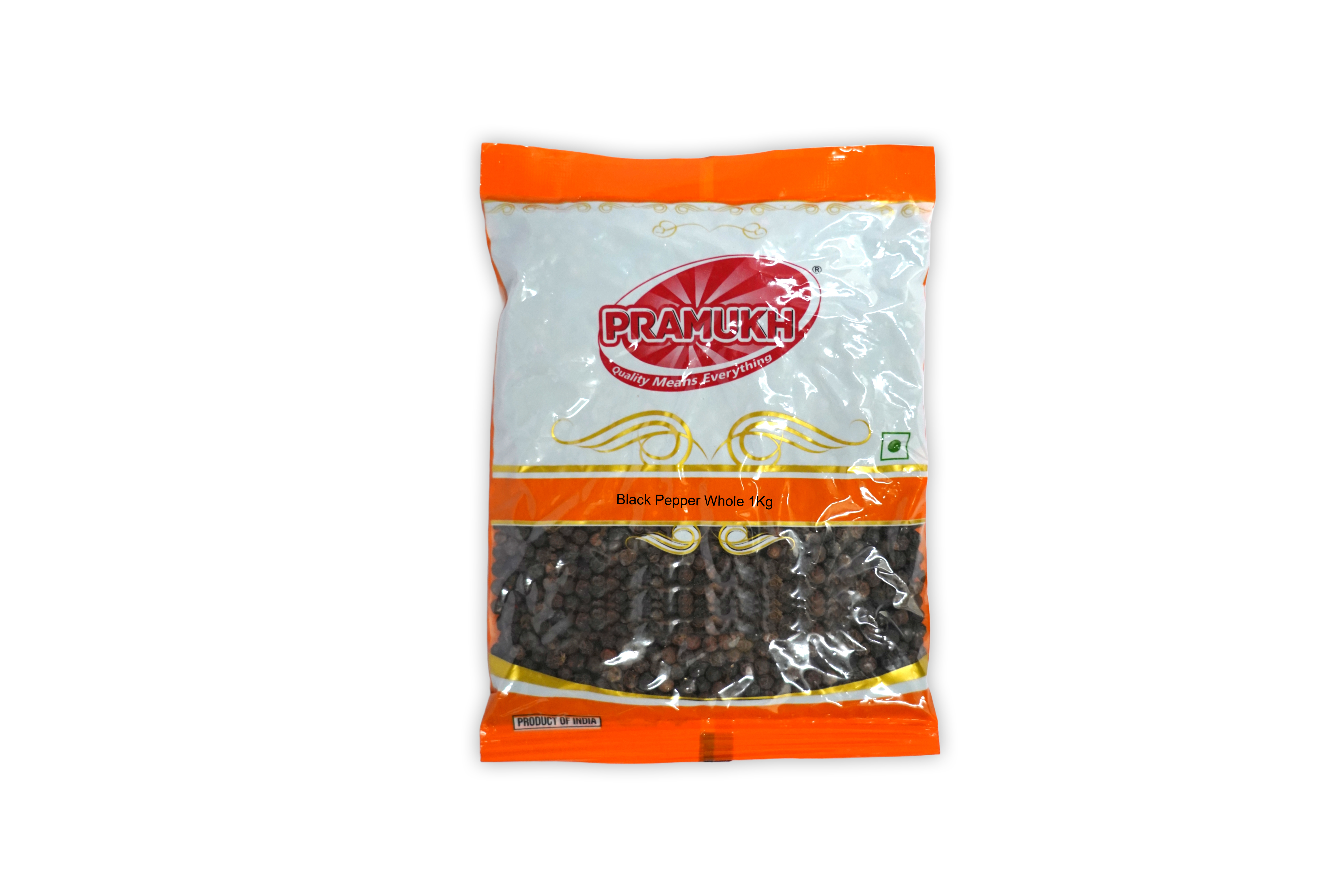 BLACK PEPPER WHOLE VG1 1KG PRAMUKH