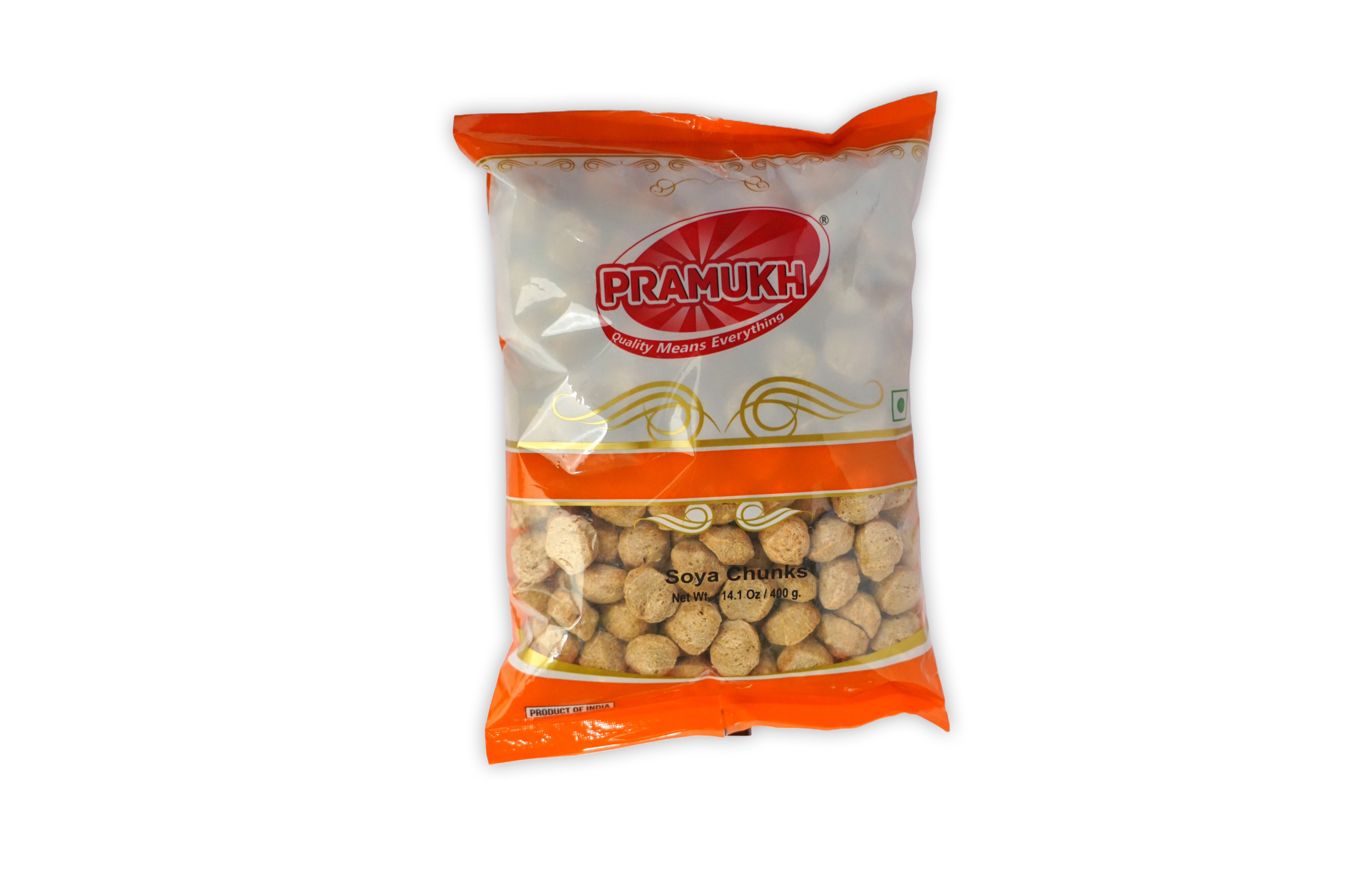 SOYA CHUNKS 400GM PRAMUKH