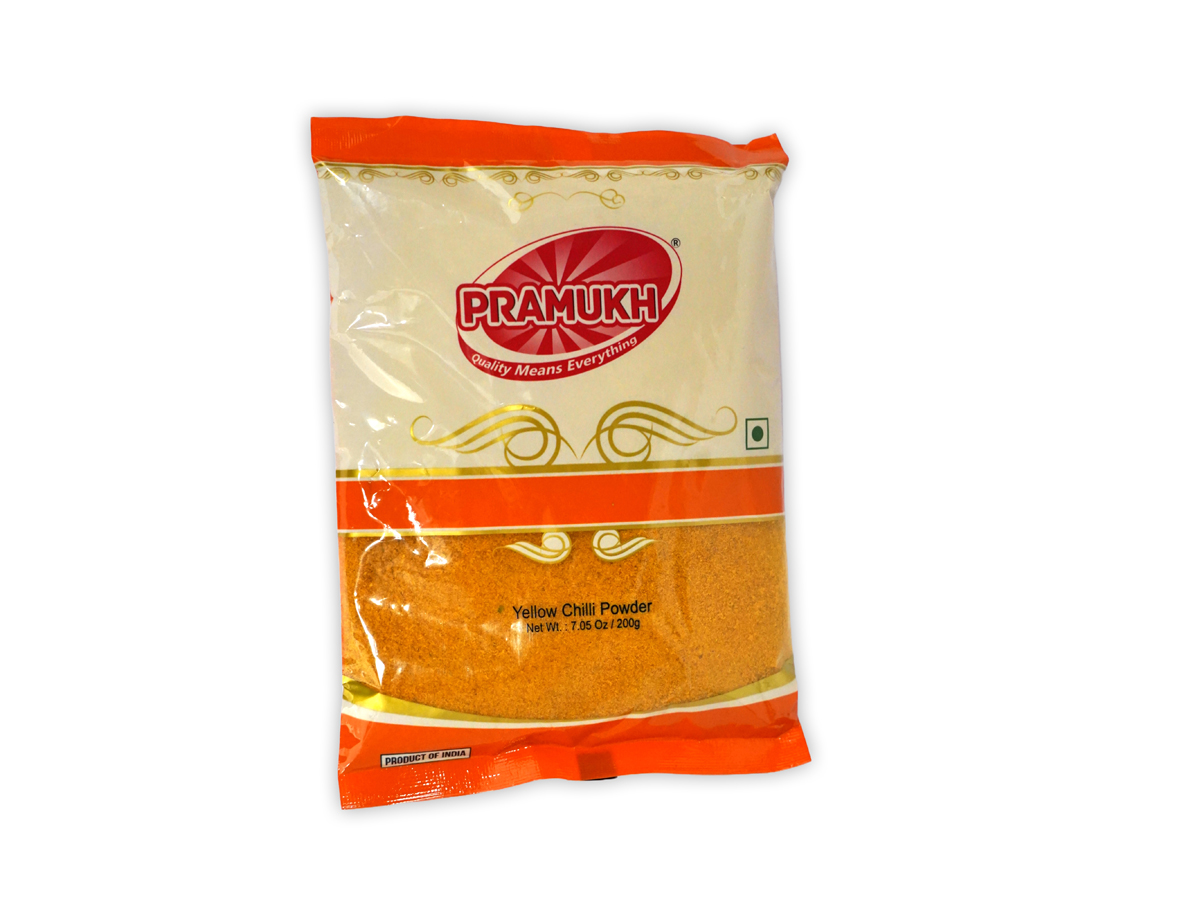 YELLOW CHILLI POWDER 200GM PRAMUKH