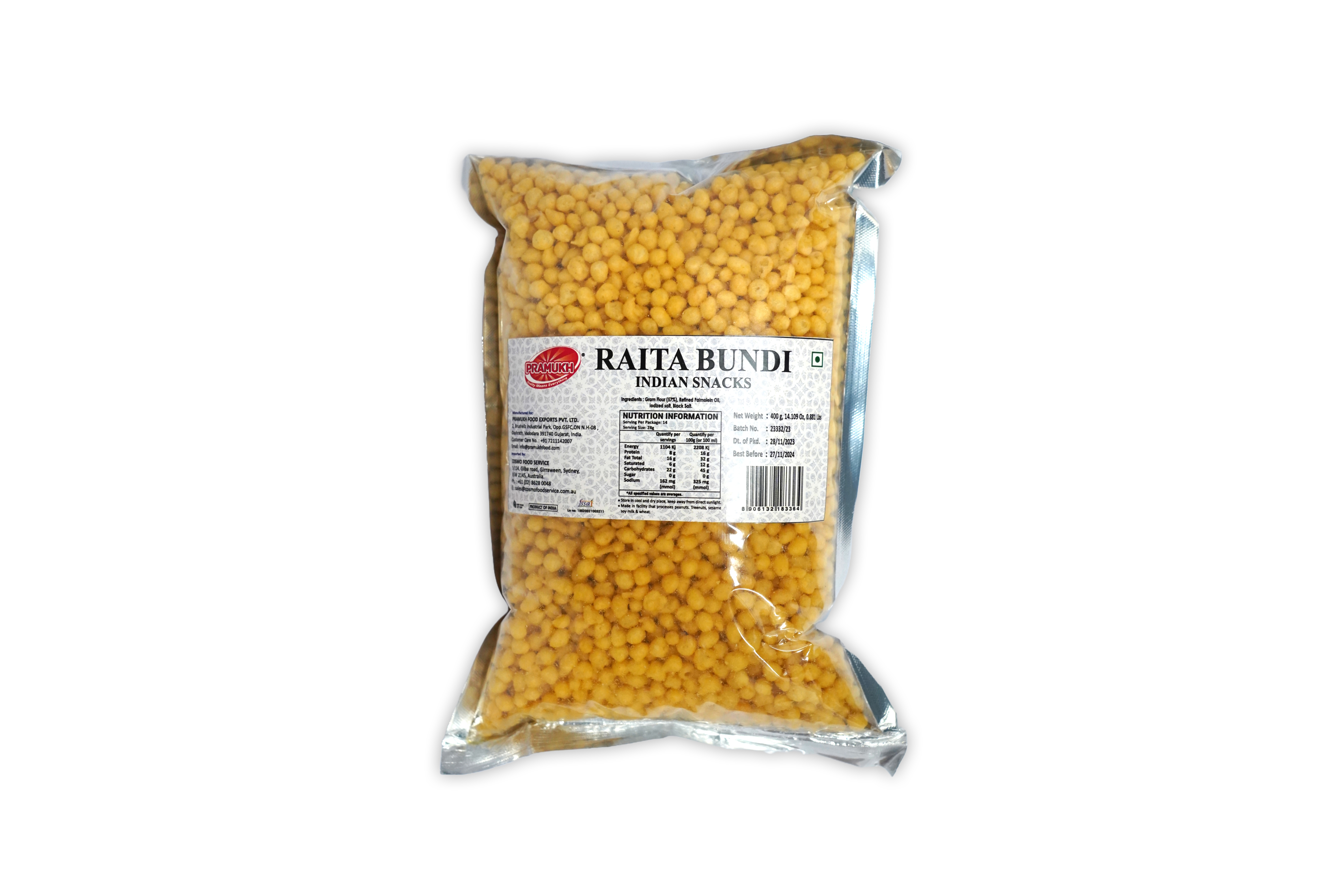 BOONDI RAITA 400GM PRAMUKH