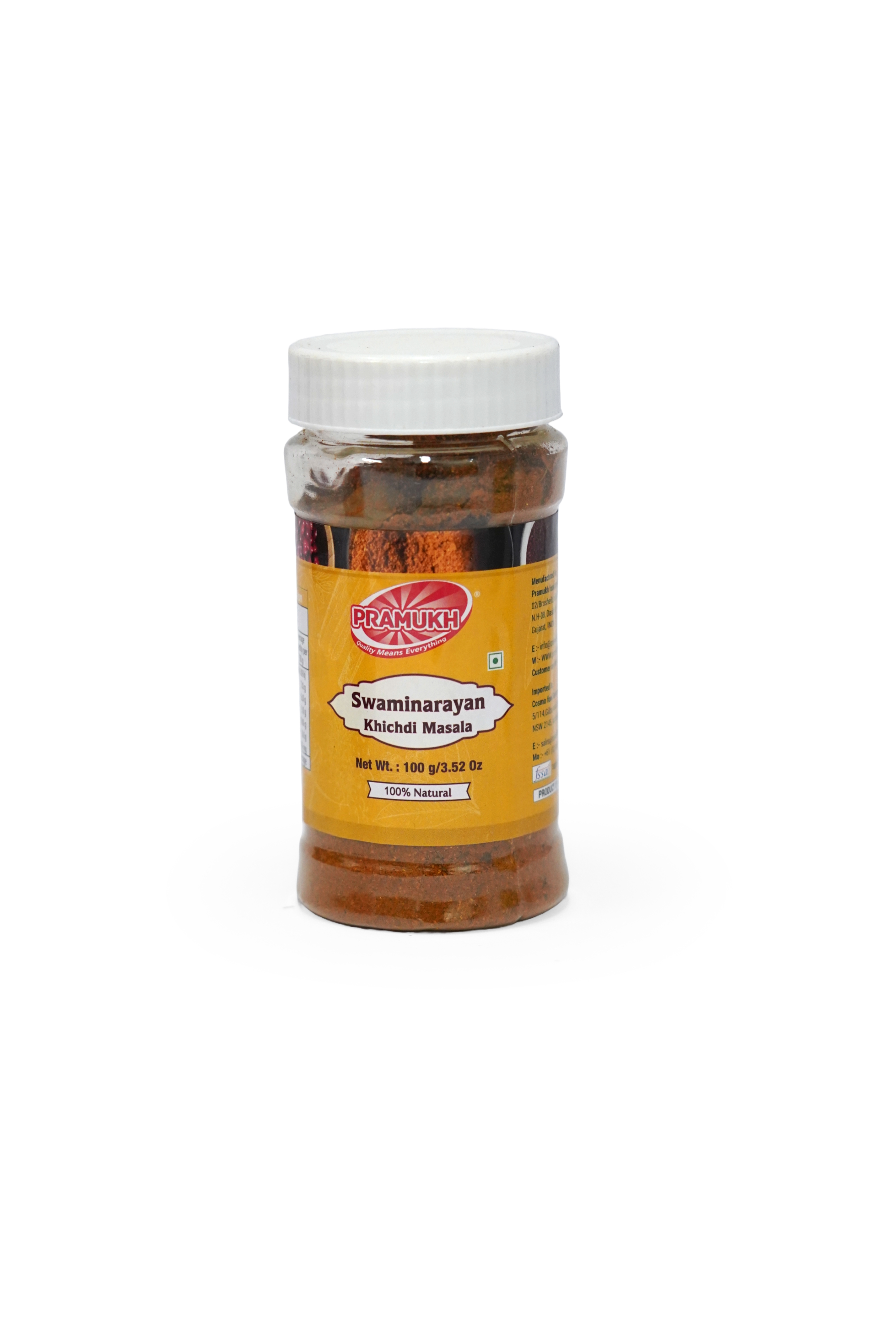 SWAMINARAYAN KHICHDI MASALA 100GM PRAMUKH