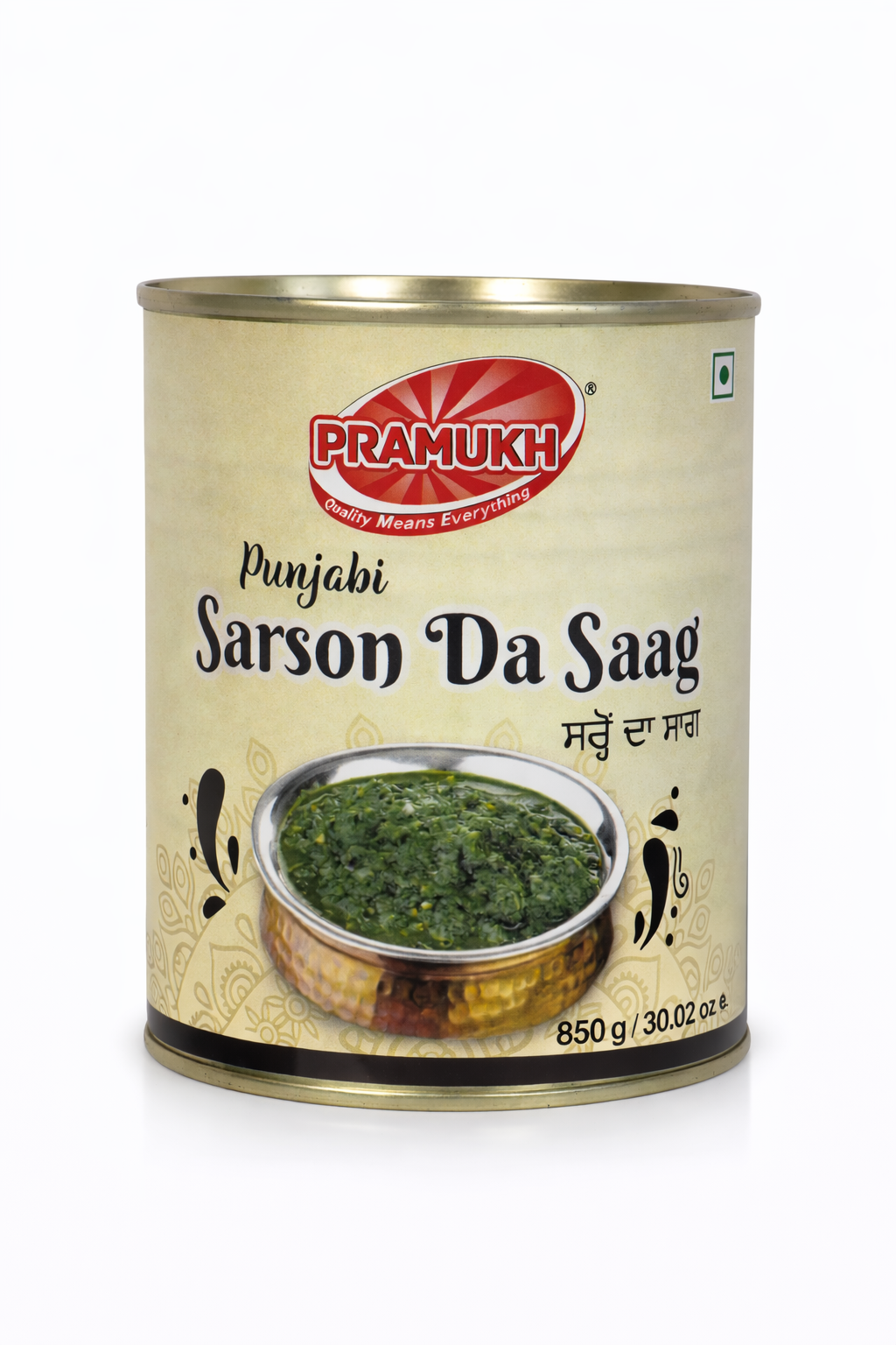 SARSO DA SAAG 850G PRAMUKH 