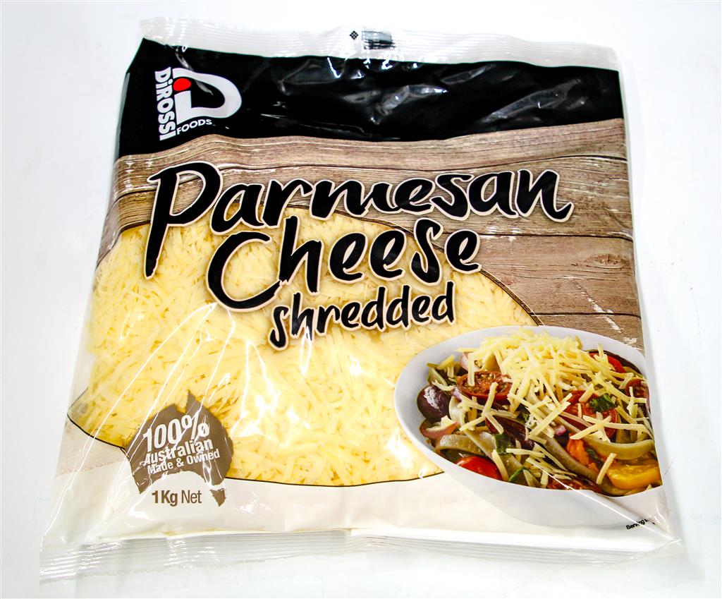 CHEESE PARMESAN SHREDDED 1KG DIRROSSI