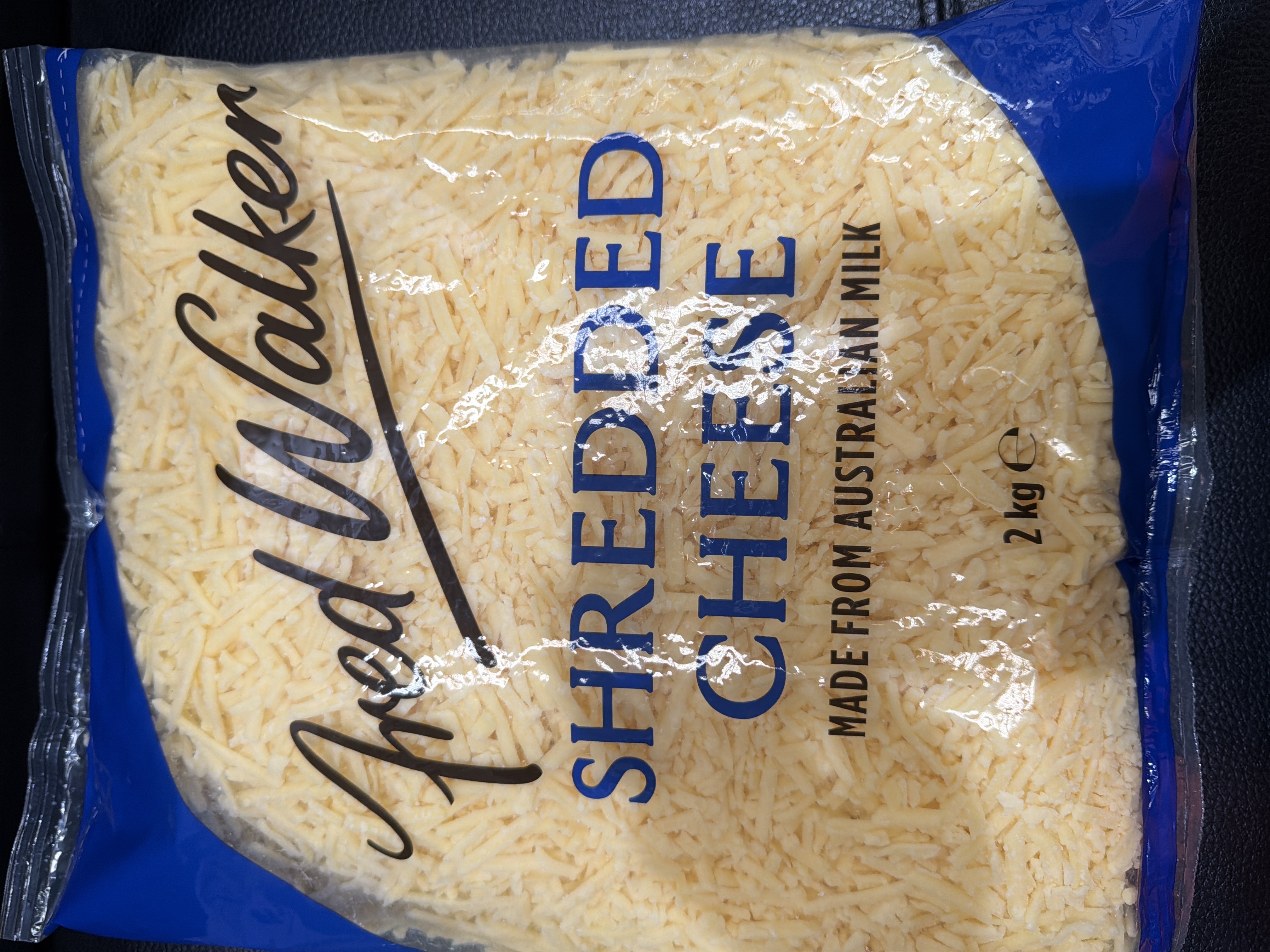 FRED WALKER TASTY SHRED CHEESE 2KG