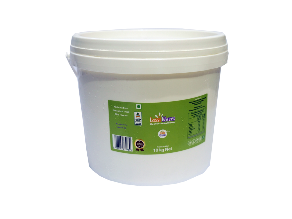 LASSI WAVES NATURAL YOGHURT 10KG 