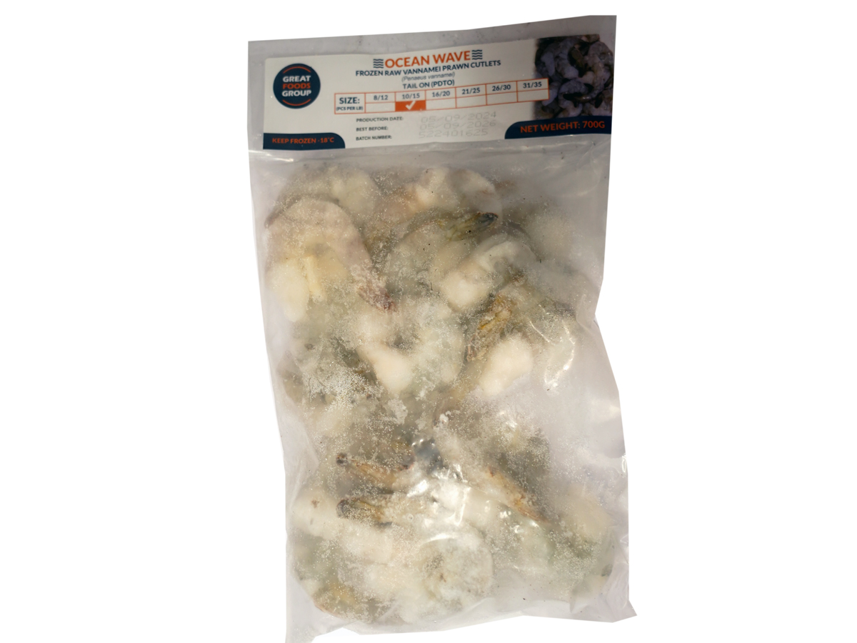 PRAWN CUTLET 10-15 700G RAW VANN