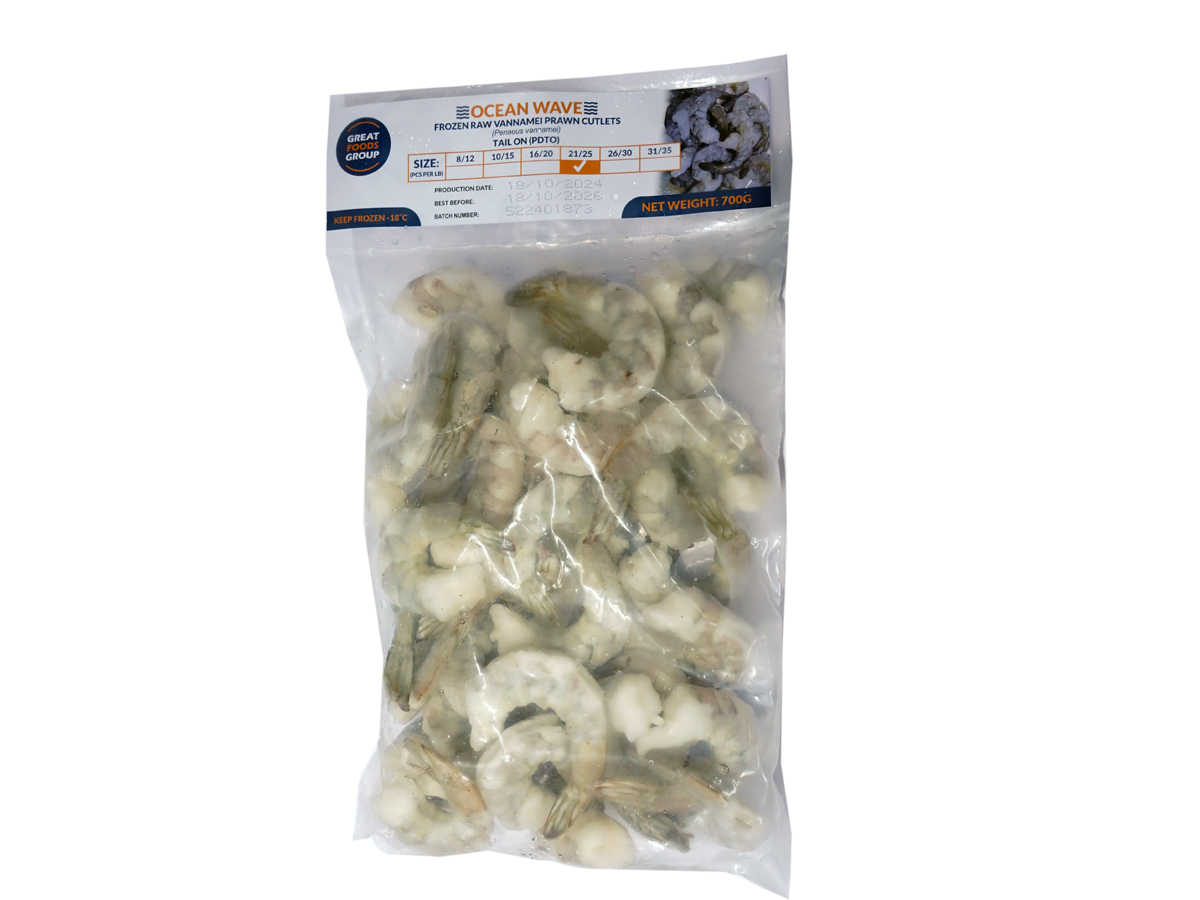 PRAWN CUTLET 21-25 700G RAW VANN