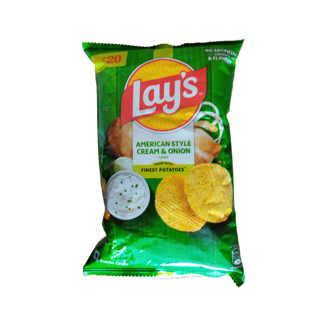 AMERICAN STYLE CREAM & ONION 53G CHIPS 