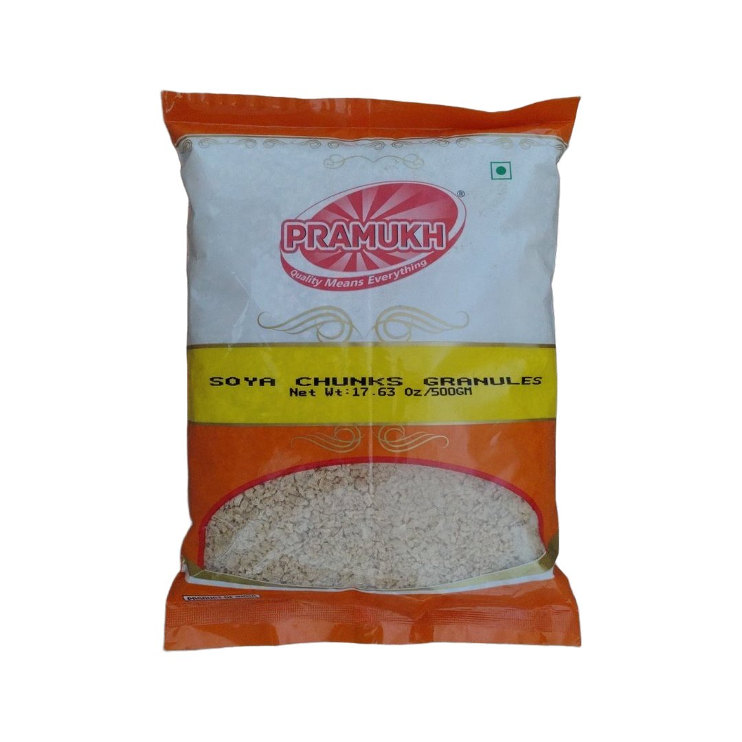 SOYA GRANUELS 500GM PRAMUKH 