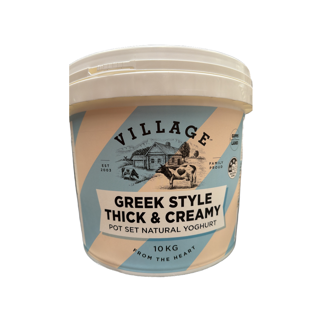 YOGHURT GREEK STYLE 10KG VILLAGE 