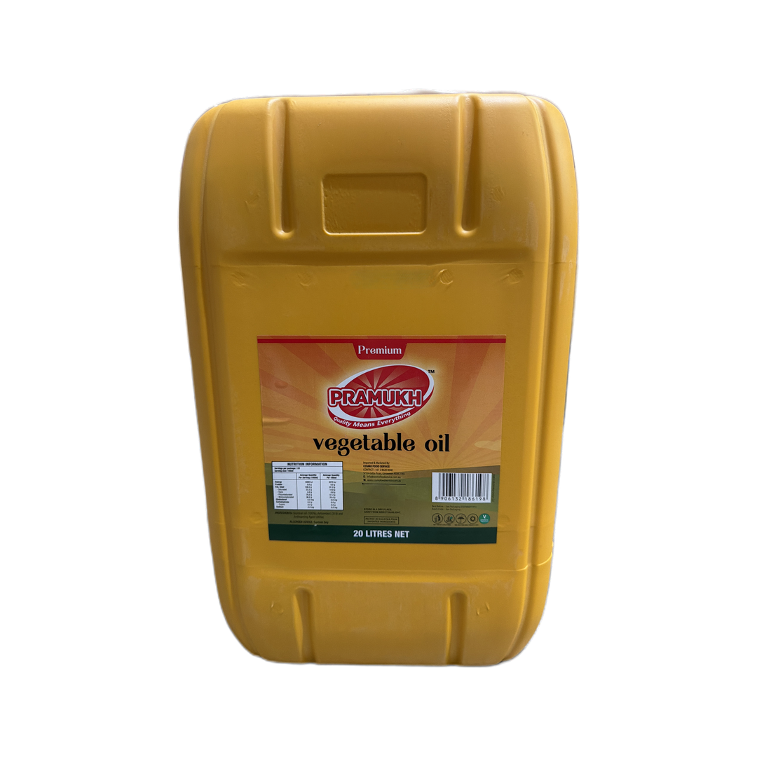 OIL VEGETABLE 20L JERRYCANE PRAMUKH