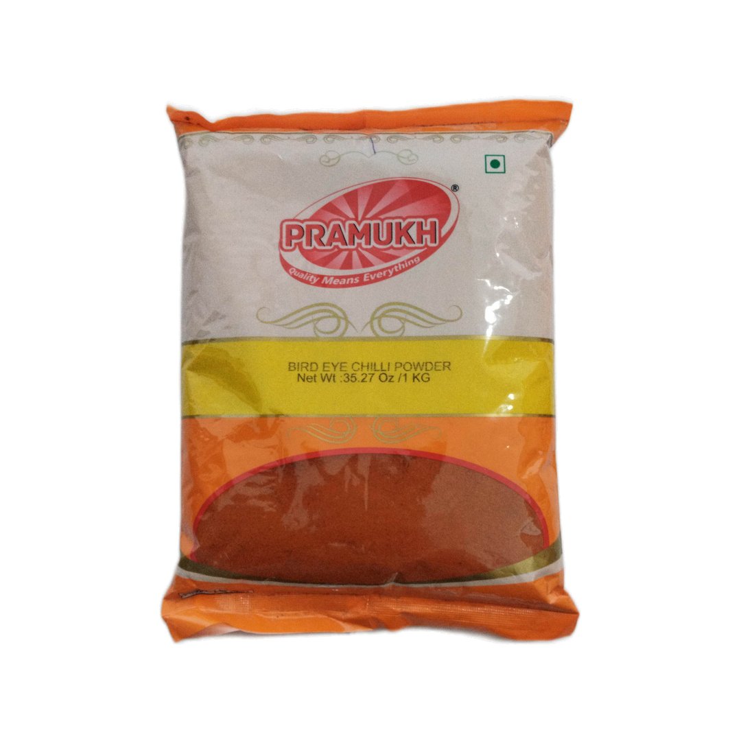 CHILLI POWDER HOT(BIRDEYE)1KG PRAMUKH