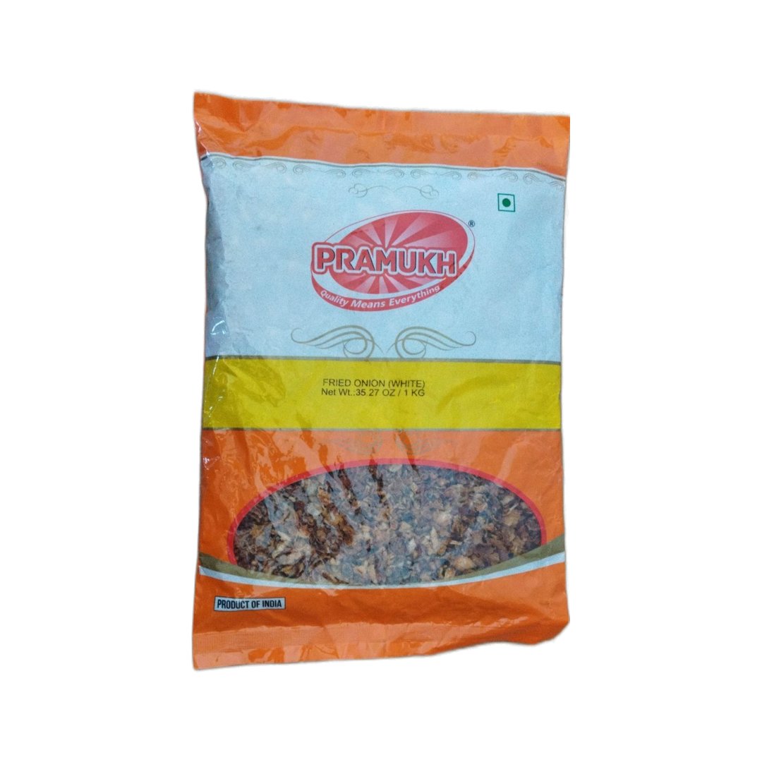 ONION FRIED WHITE(IND) 1KG PRAMUKH