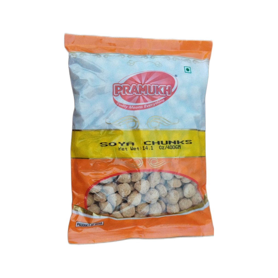 SOYA CHUNKS 400GM PRAMUKH