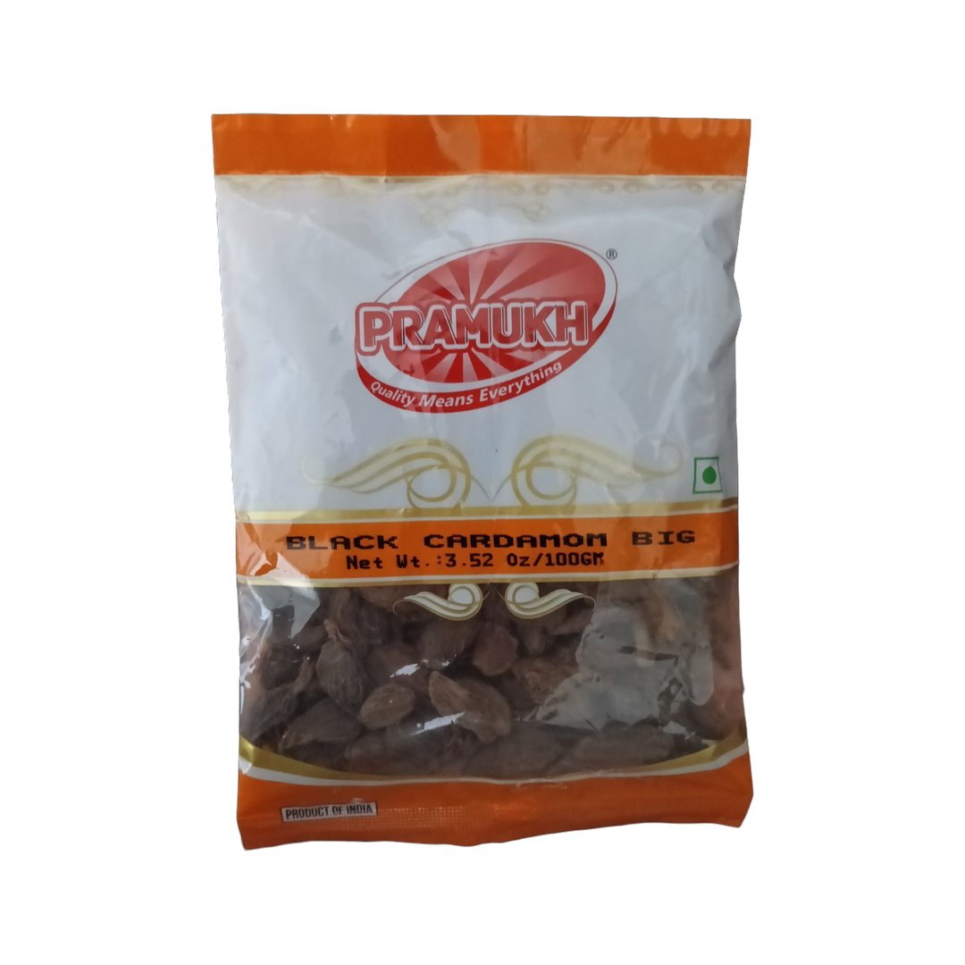 CARDAMOM BLACK (ELCHA) 100GM PRAMUKH